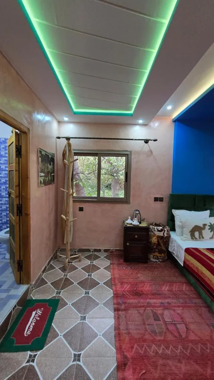 Bed in Riad Atlas Garden