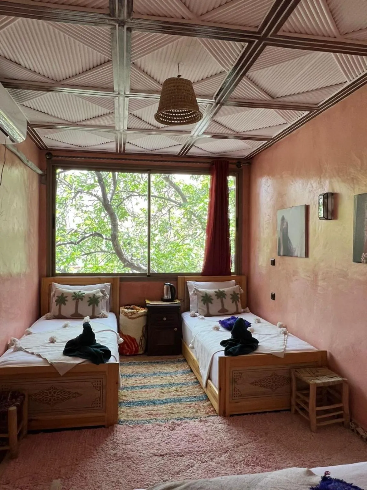 Bed in Riad Atlas Garden