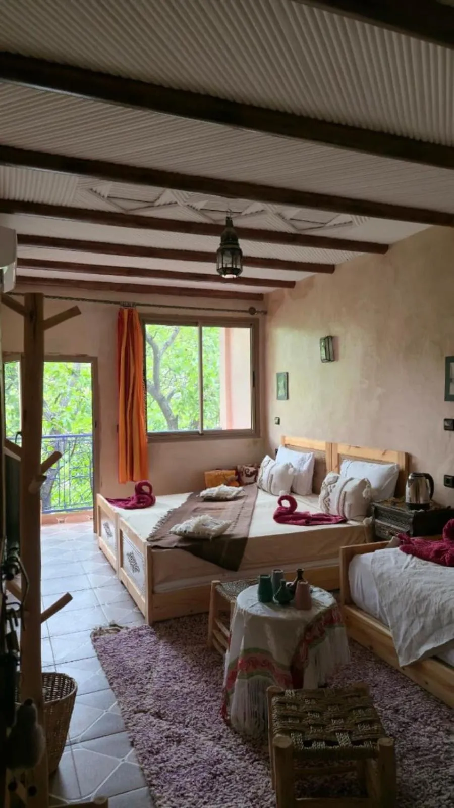 Bed in Riad Atlas Garden