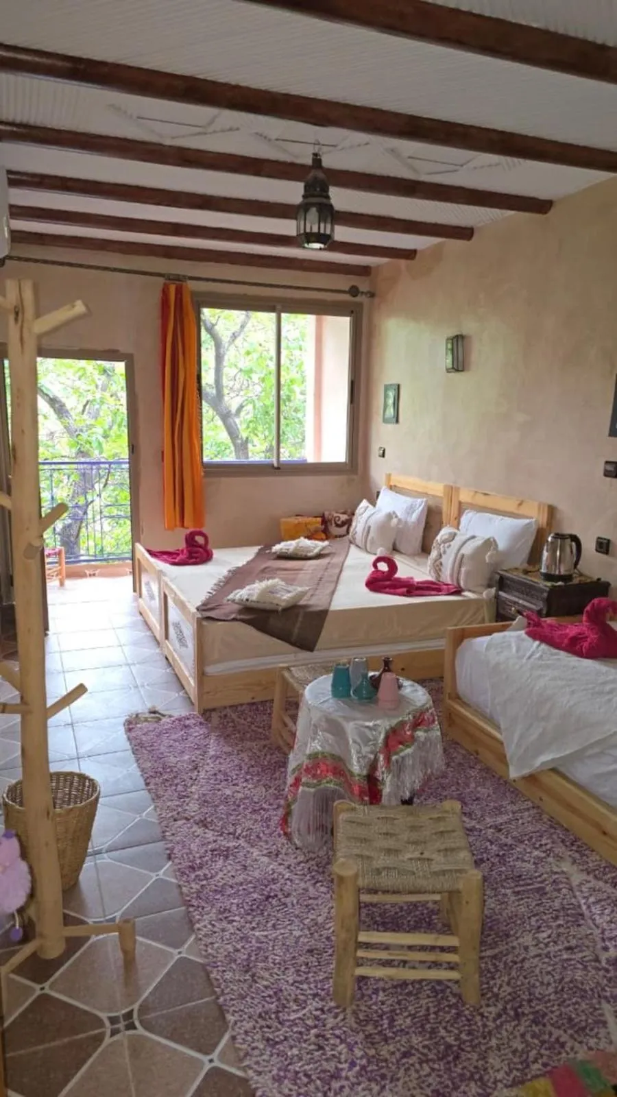 Bed in Riad Atlas Garden