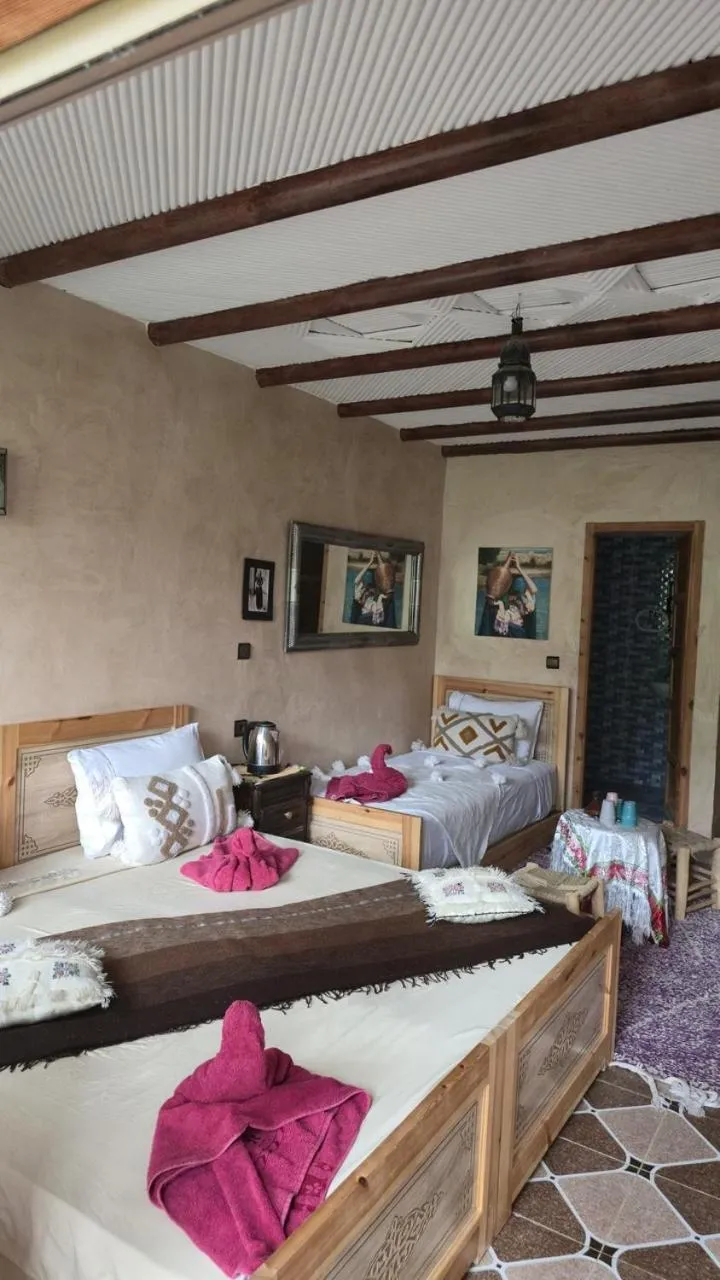Bed in Riad Atlas Garden