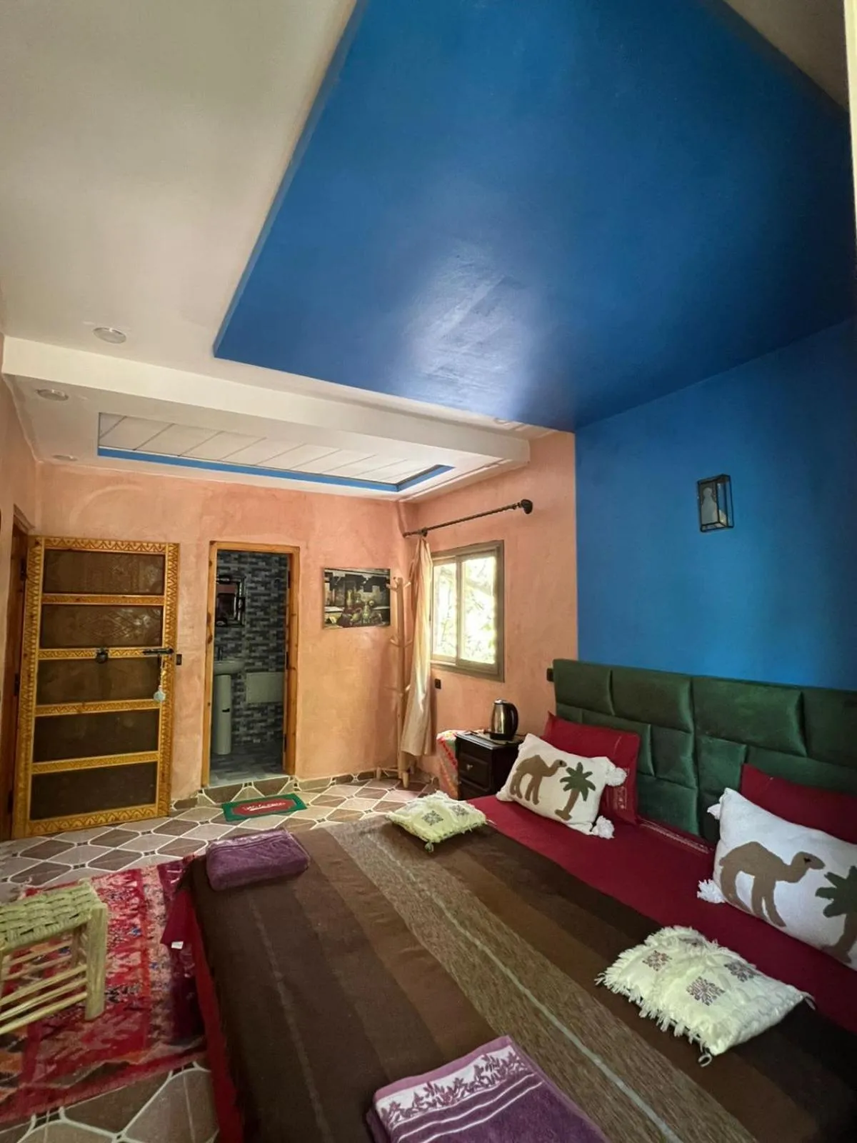 Bed in Riad Atlas Garden