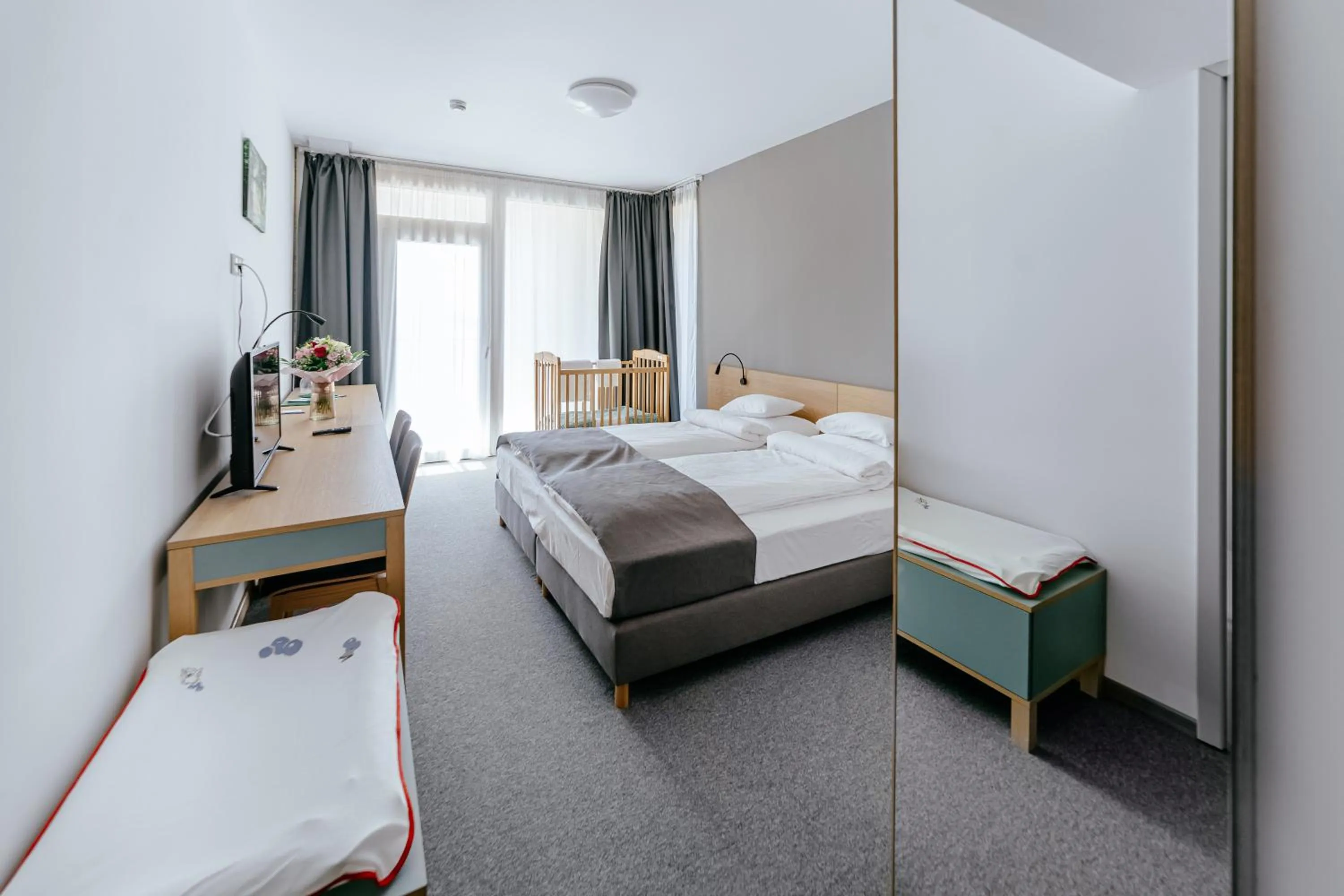 Bedroom, Bed in Rákóczi Hotel, Tábor és Rendezvényközpont