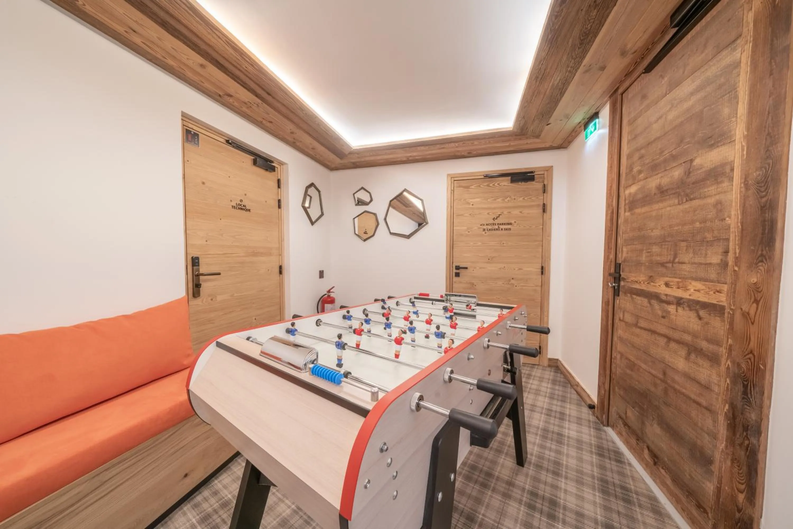 Game Room in Chalet Hotel Yeti