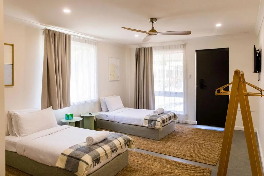 Bed in The Lodge At The Denmark Hotel