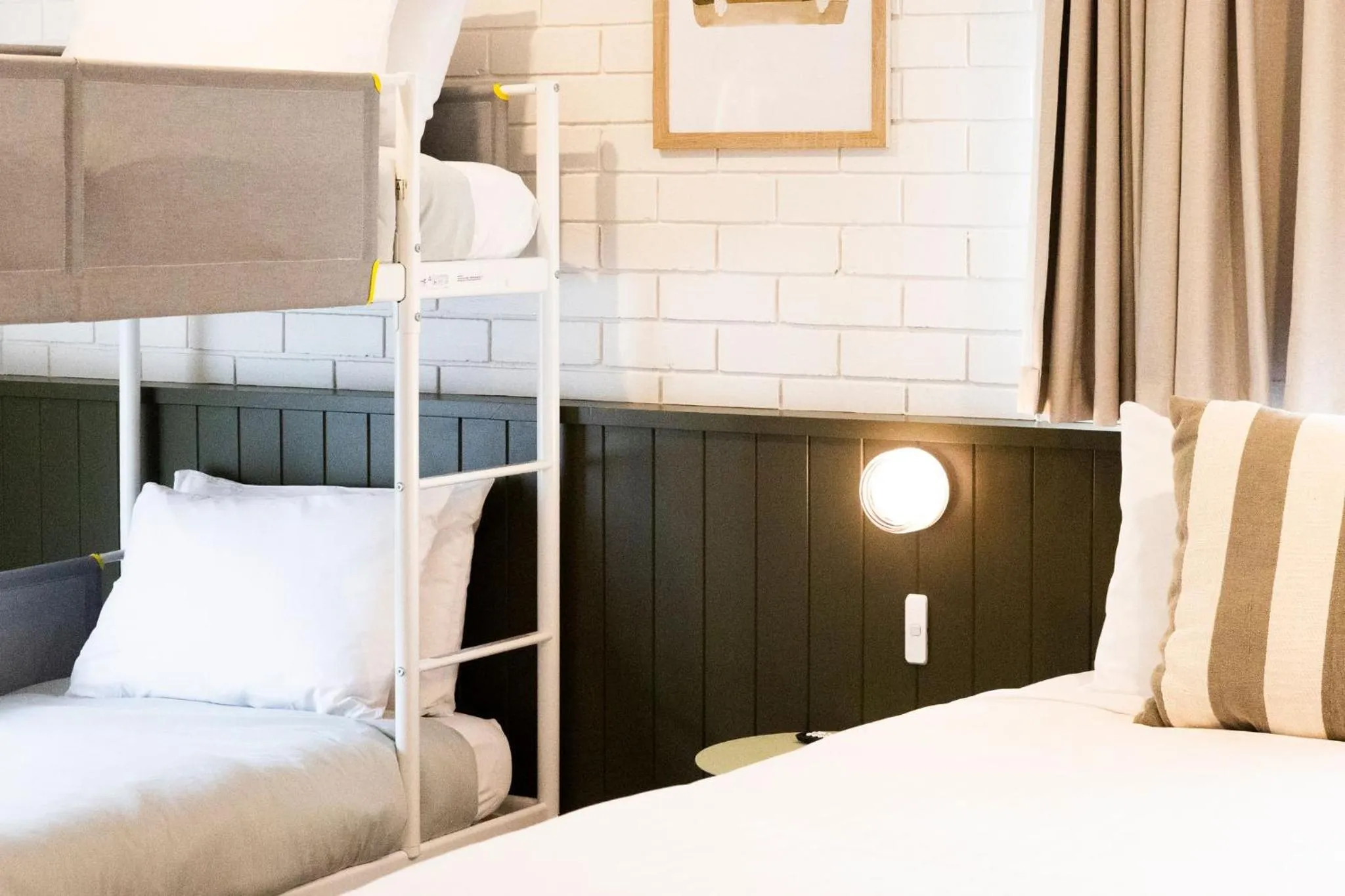 Bed in The Lodge At The Denmark Hotel