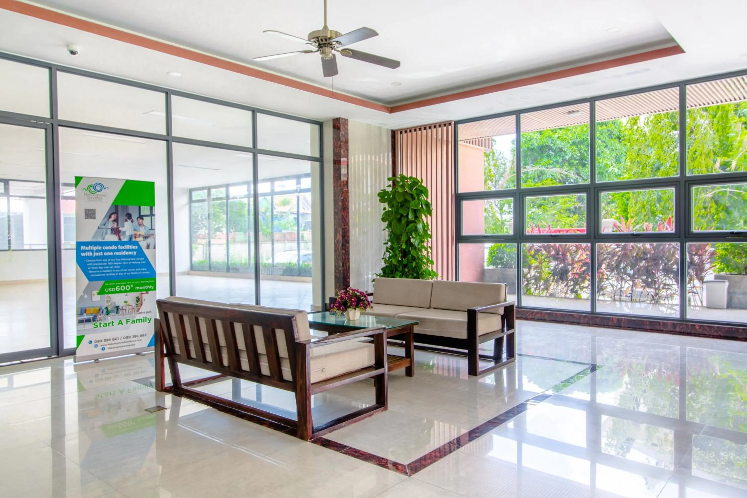 Lobby or reception in MekongView 6 CondoTel