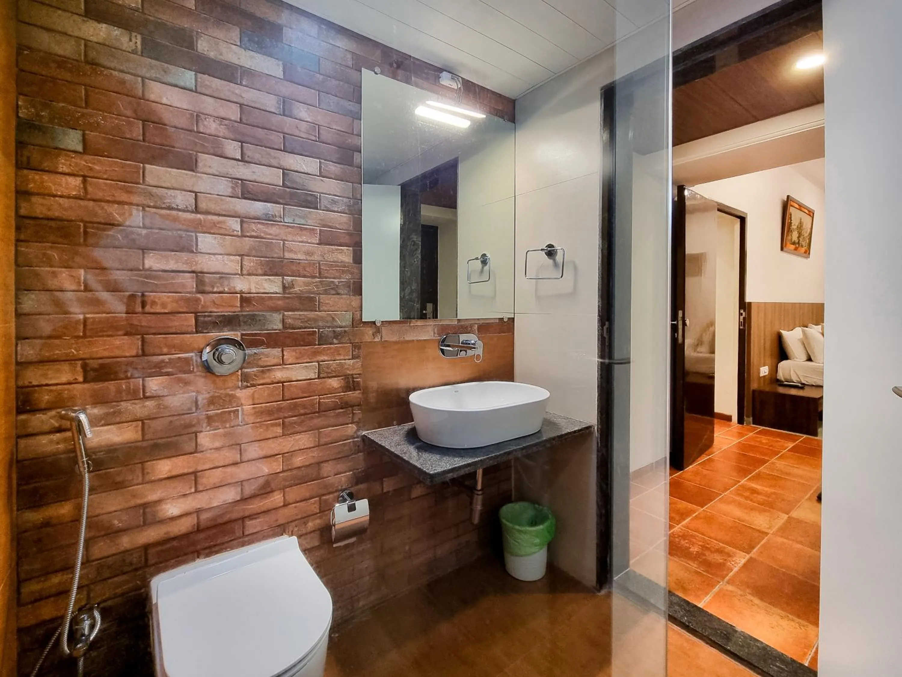 Bathroom in Zaras Resort Khandala