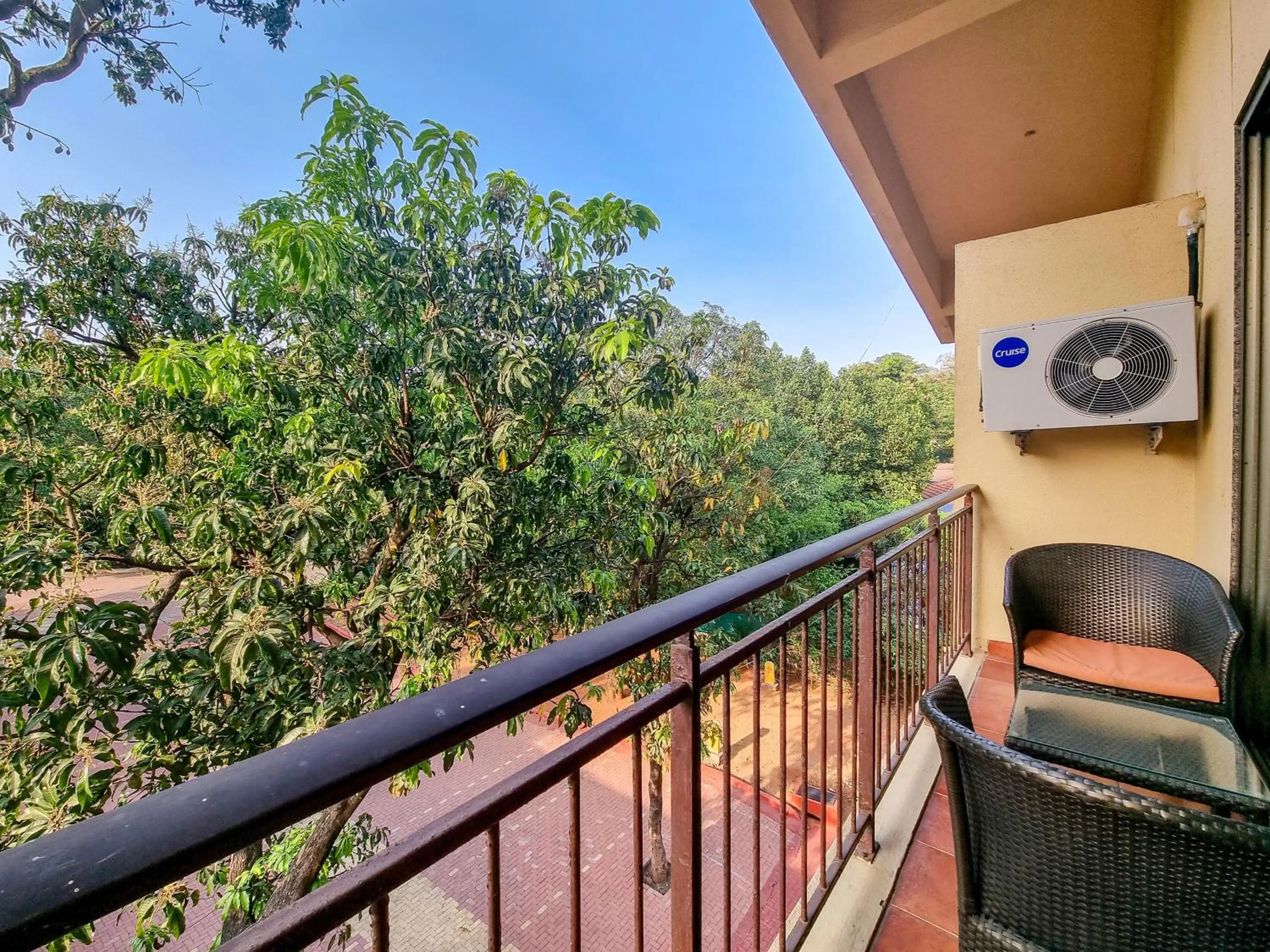 Balcony/Terrace in Zaras Resort Khandala