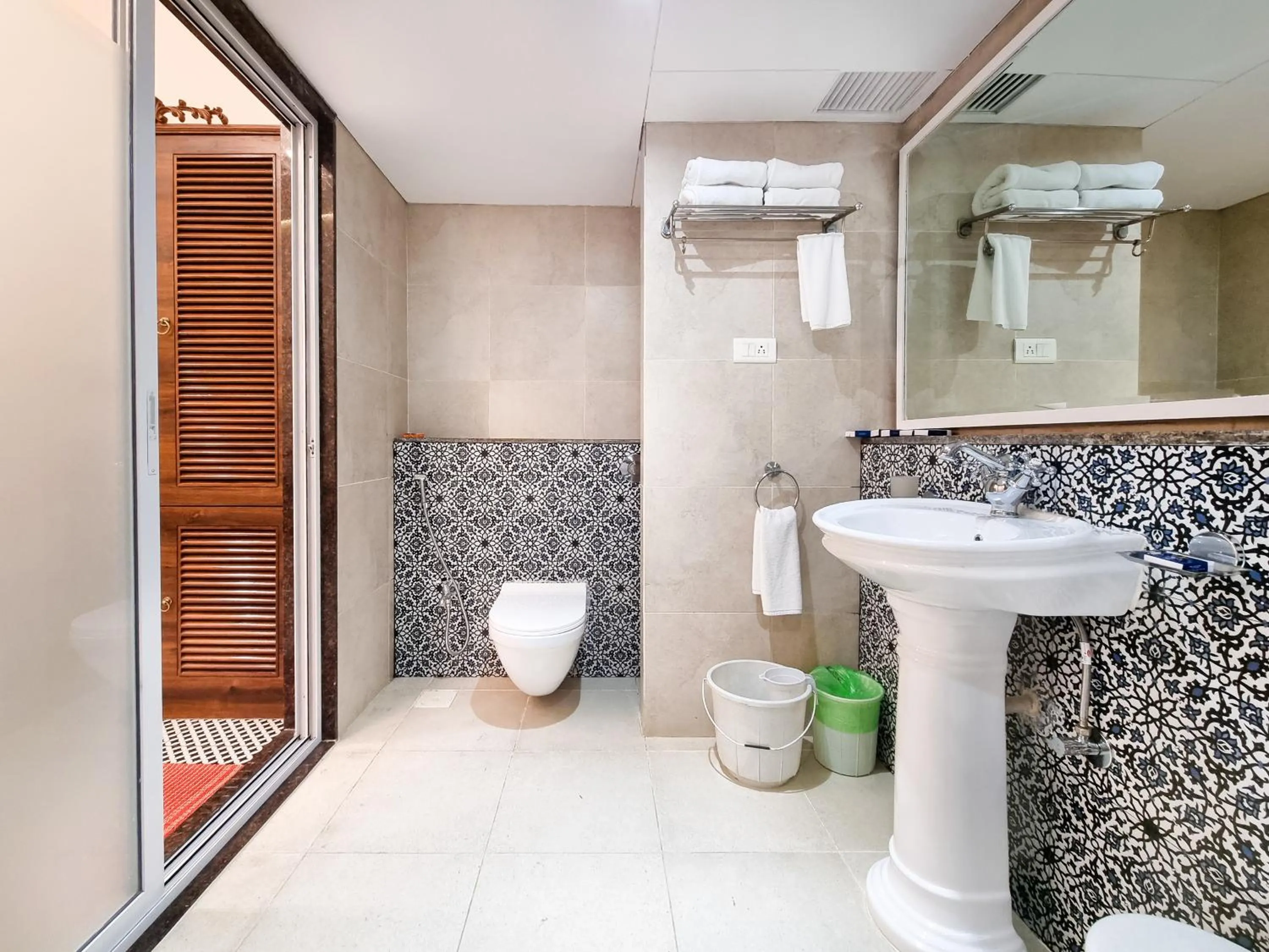 Bathroom in Zaras Resort Khandala