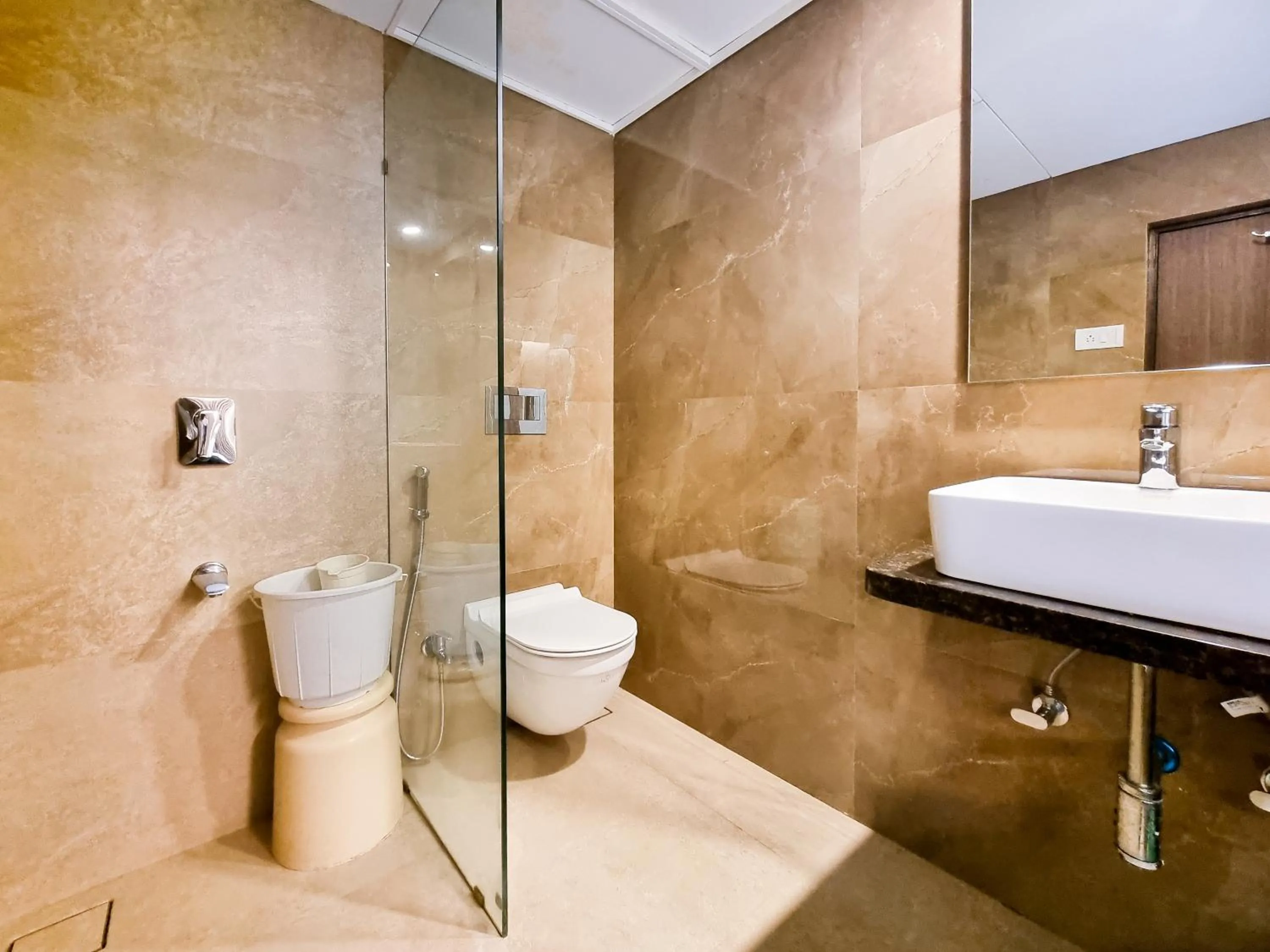 Bathroom in Zaras Resort Khandala