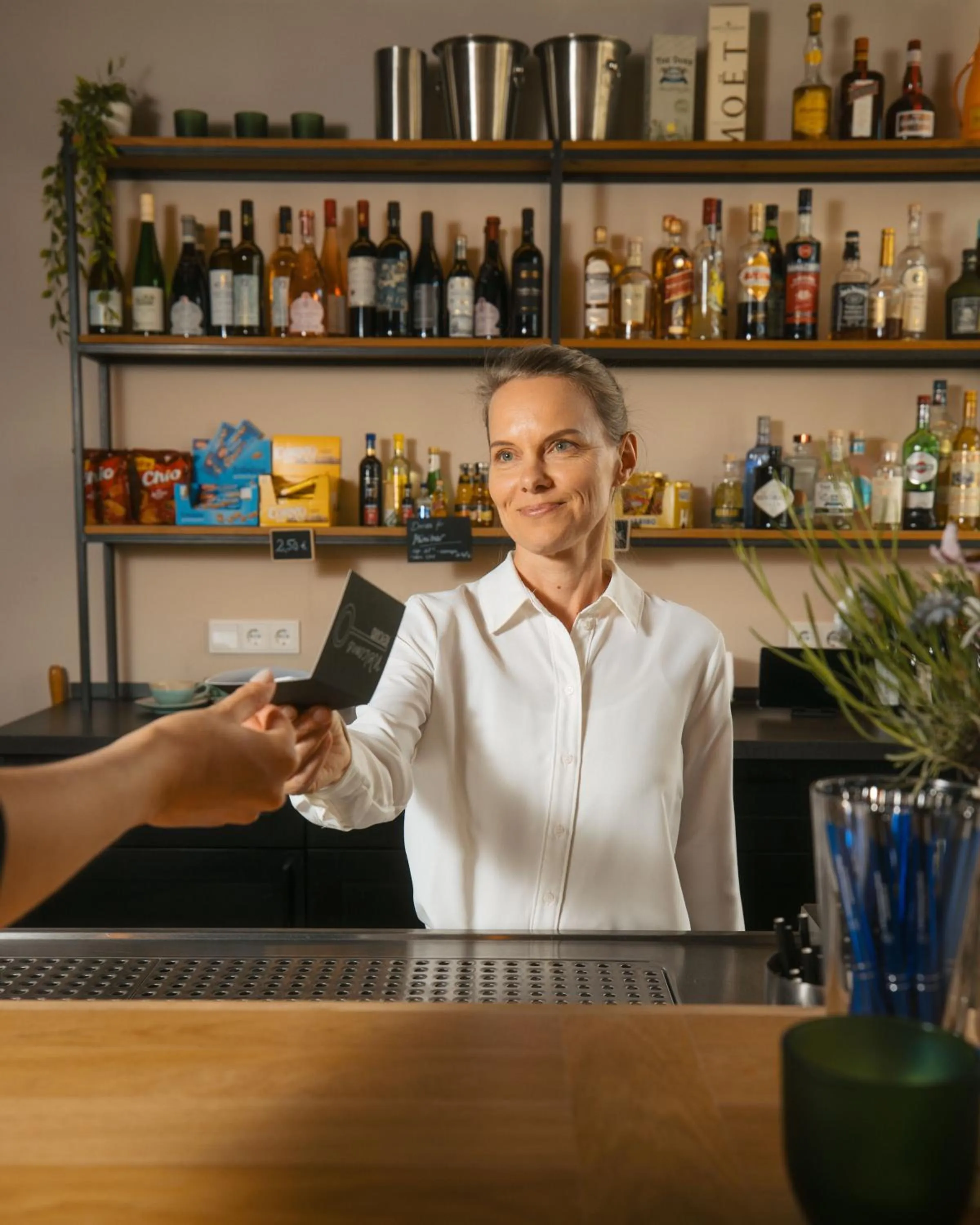 Lobby or reception in Hotel Poellners 20 min von München Hbf