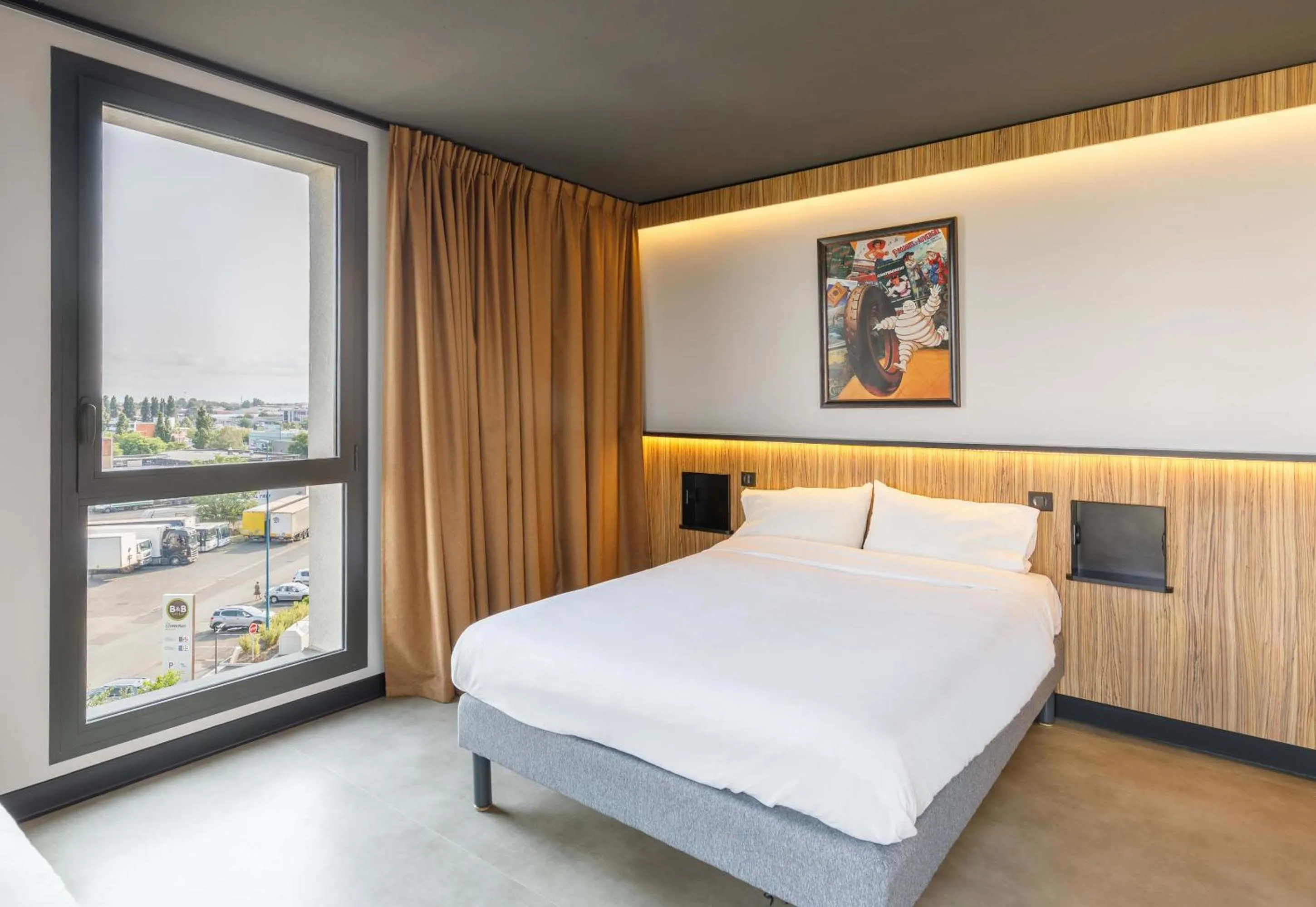 Bedroom, Bed in B&B HOTEL Clermont-Ferrand A71-A75 La Méridienne