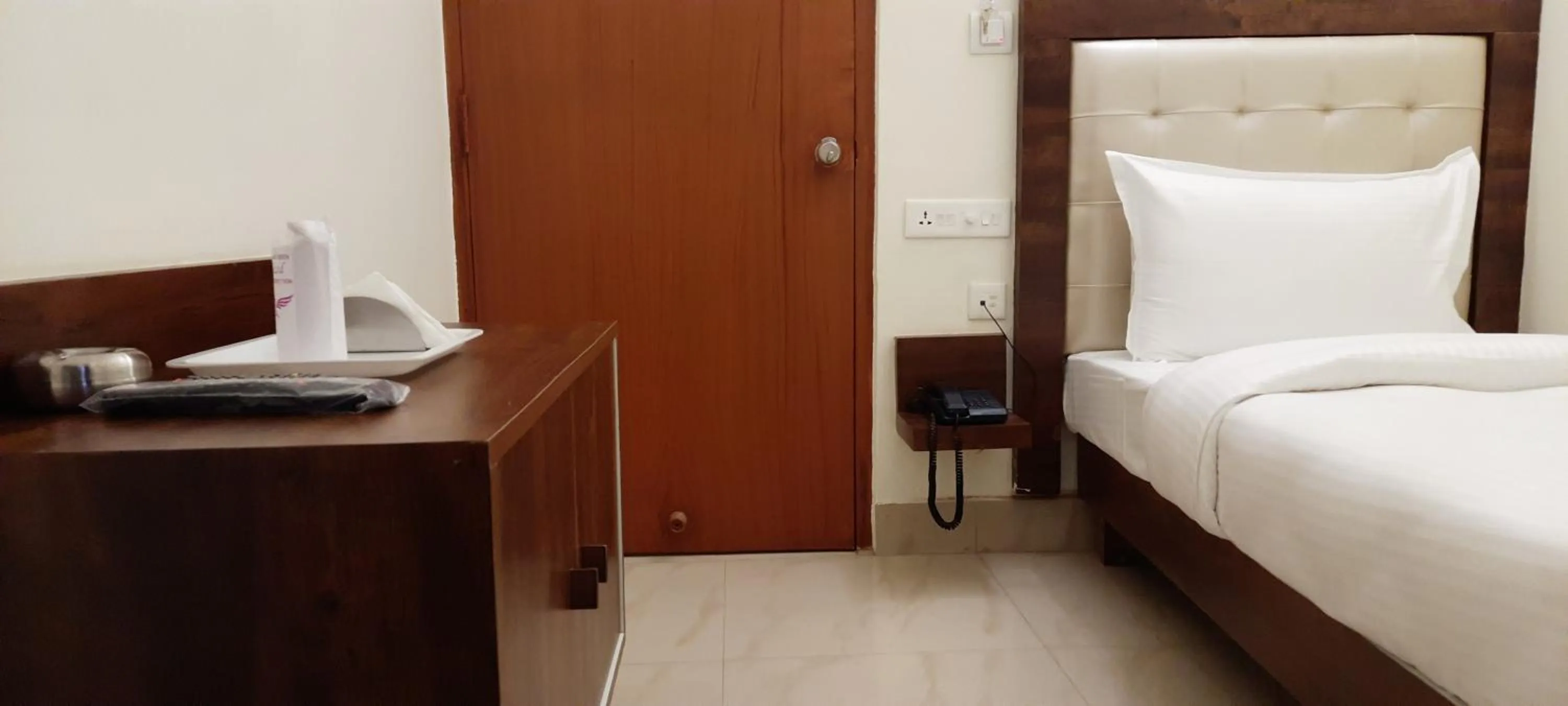 Bed in ADVAITHA RESIDENCY