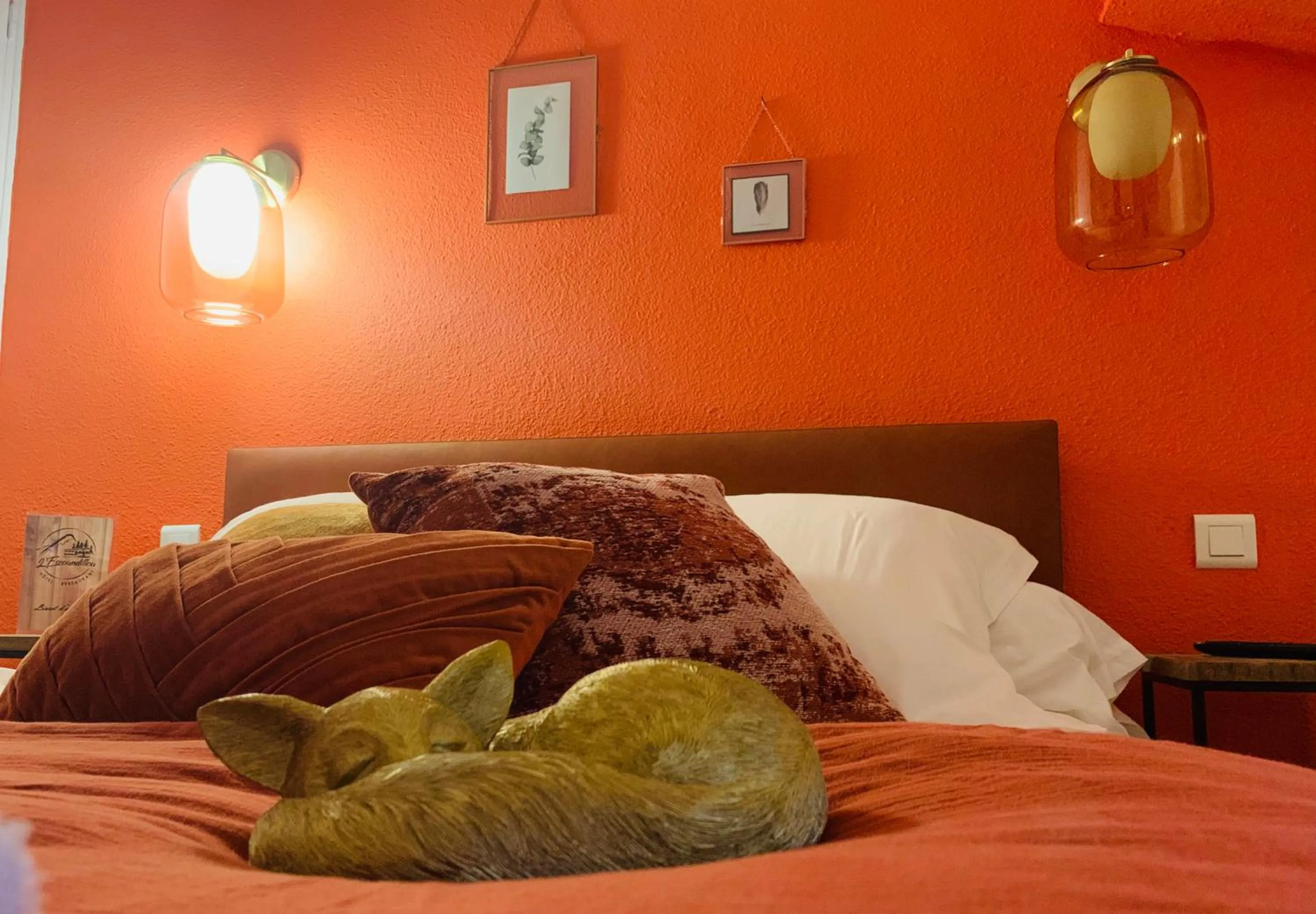 Bedroom, Bed in L'Escoundillou