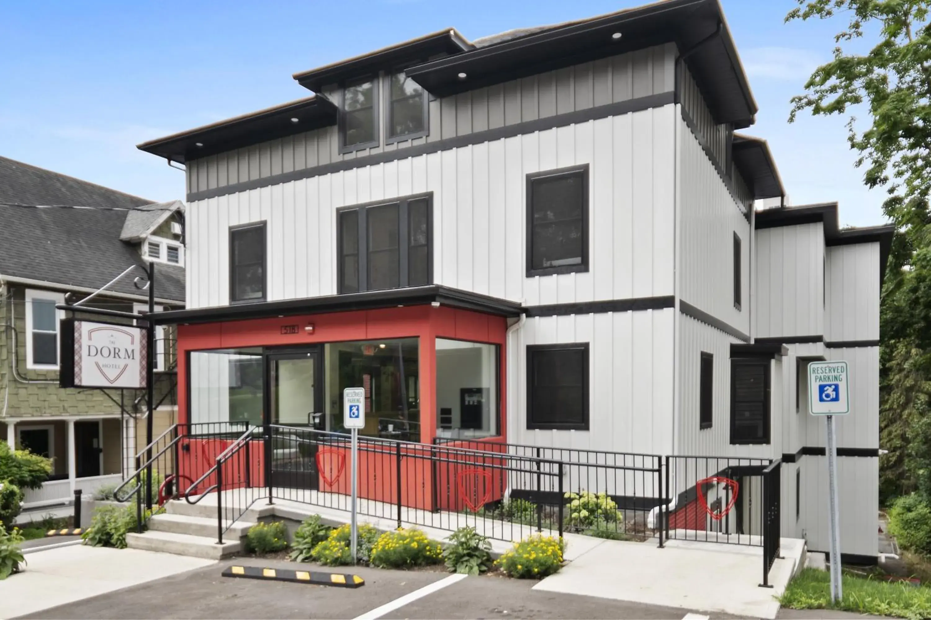 Property building in The Dorm Hotel Property building in The Dorm Hotel