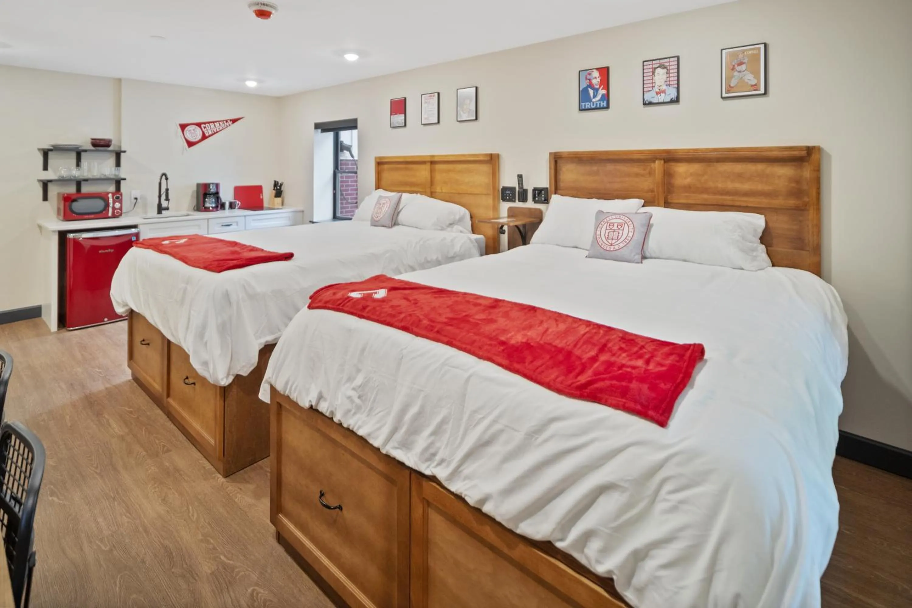 Bed in The Dorm Hotel