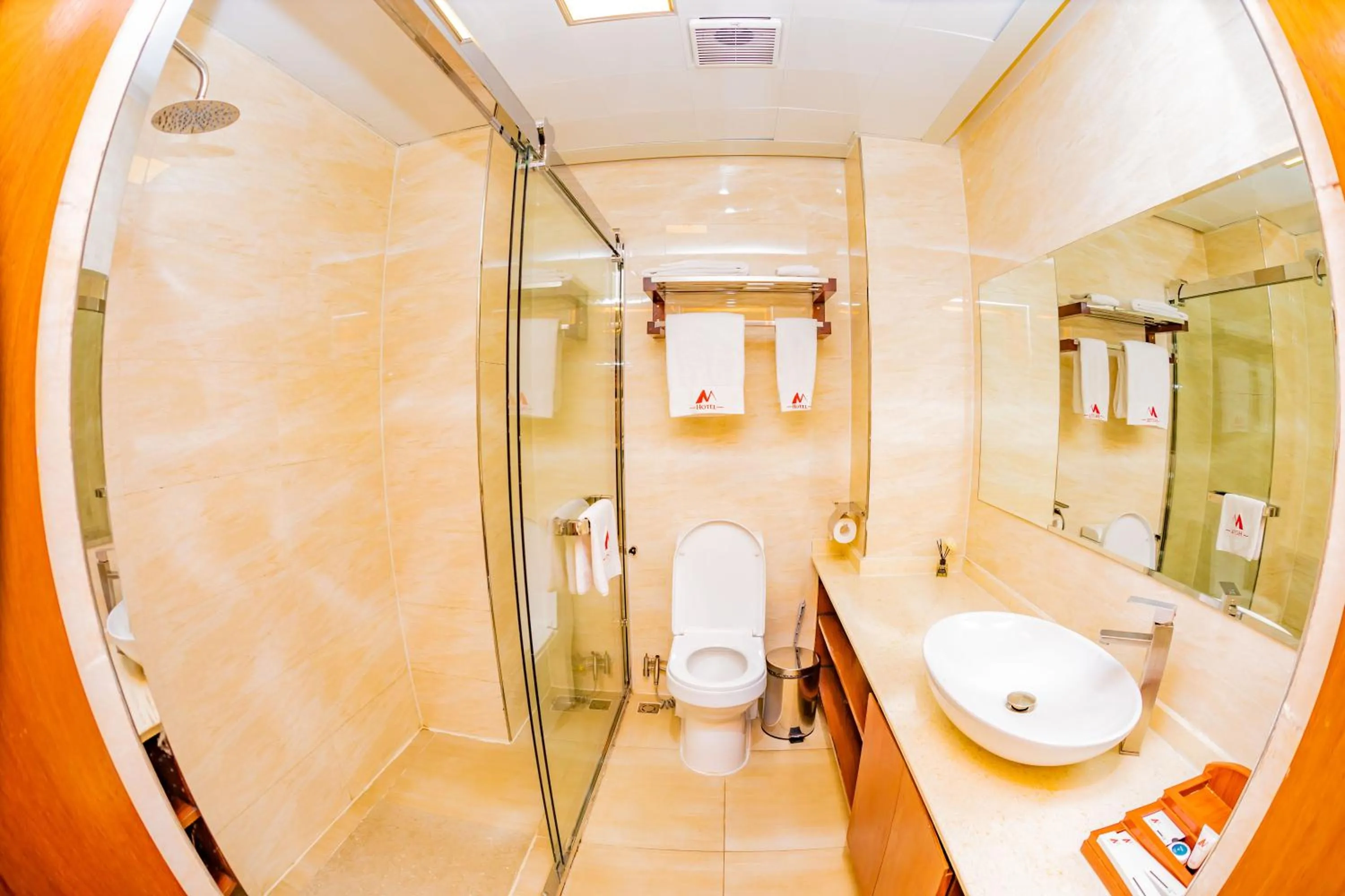 Bathroom in M Hotel Kigali