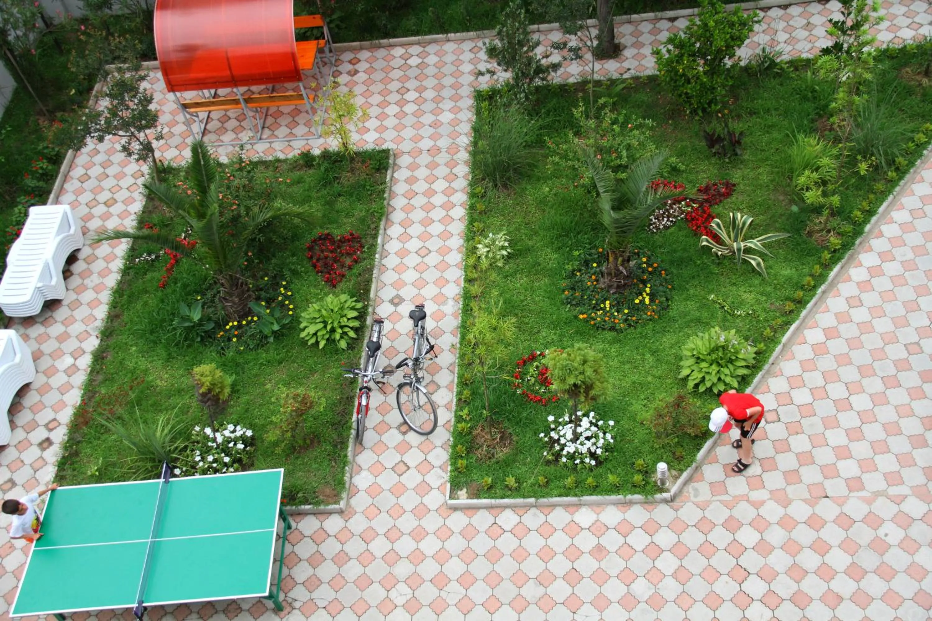 Garden view in Hotel Exotica