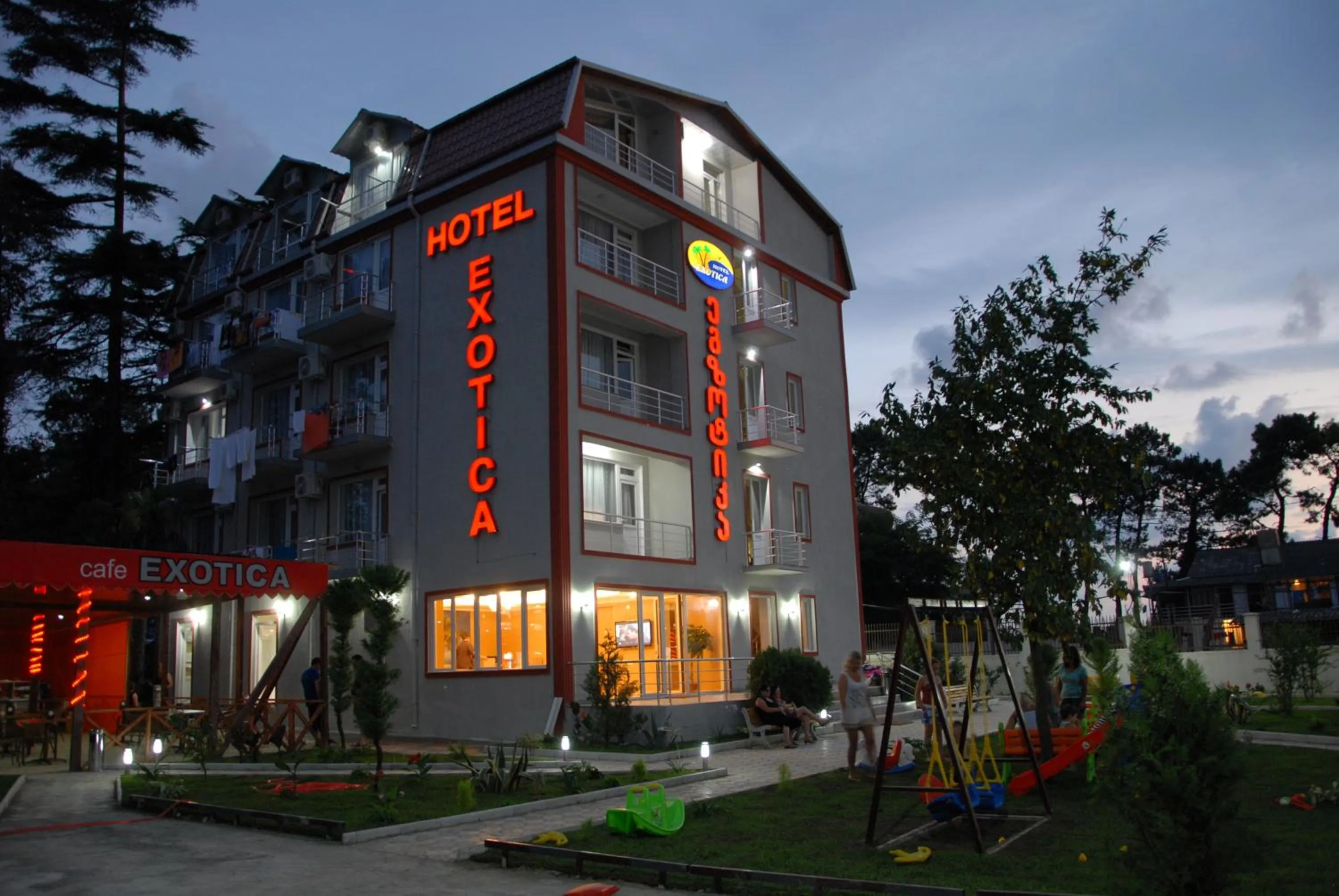 Facade/entrance in Hotel Exotica