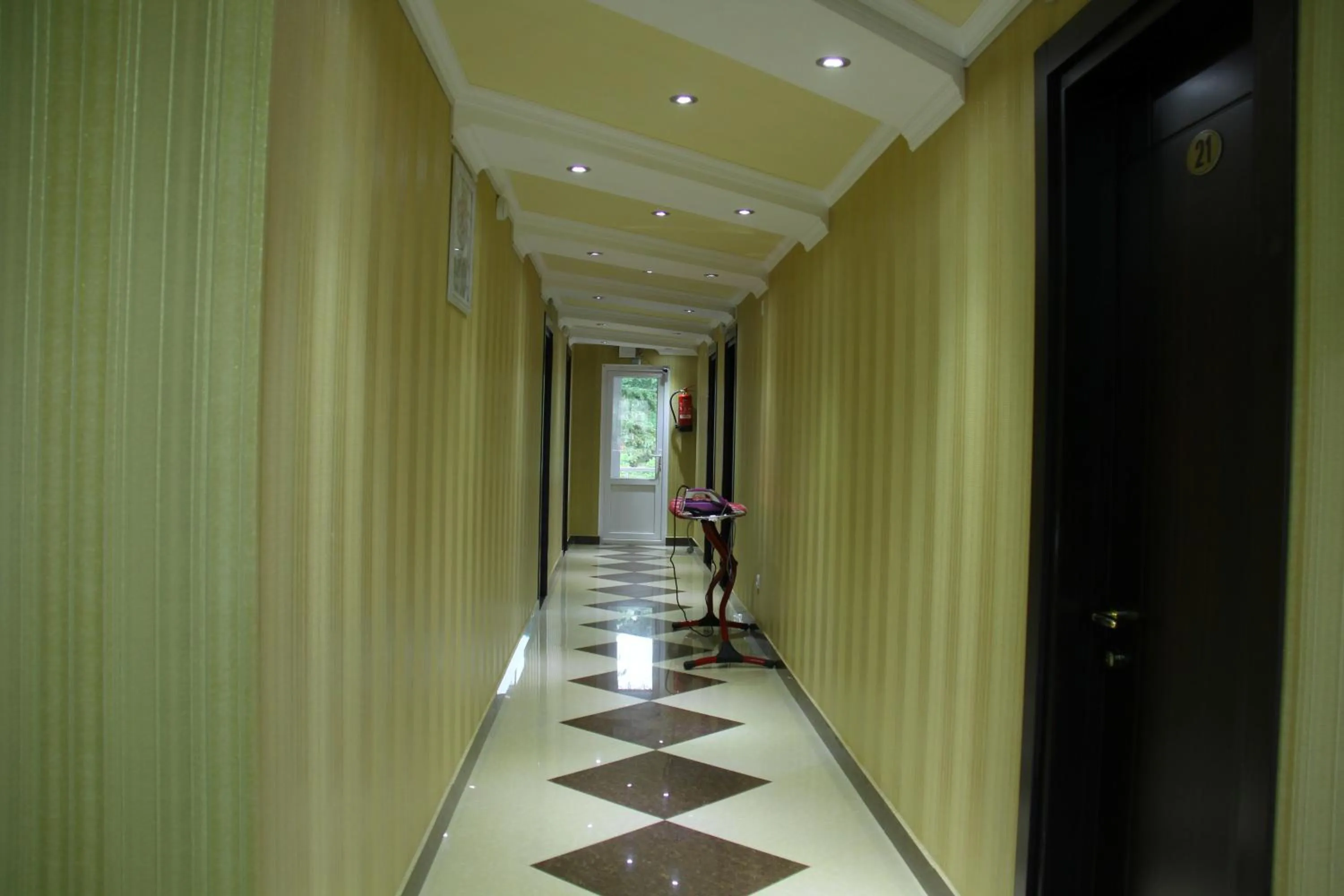 Decorative detail in Hotel Exotica