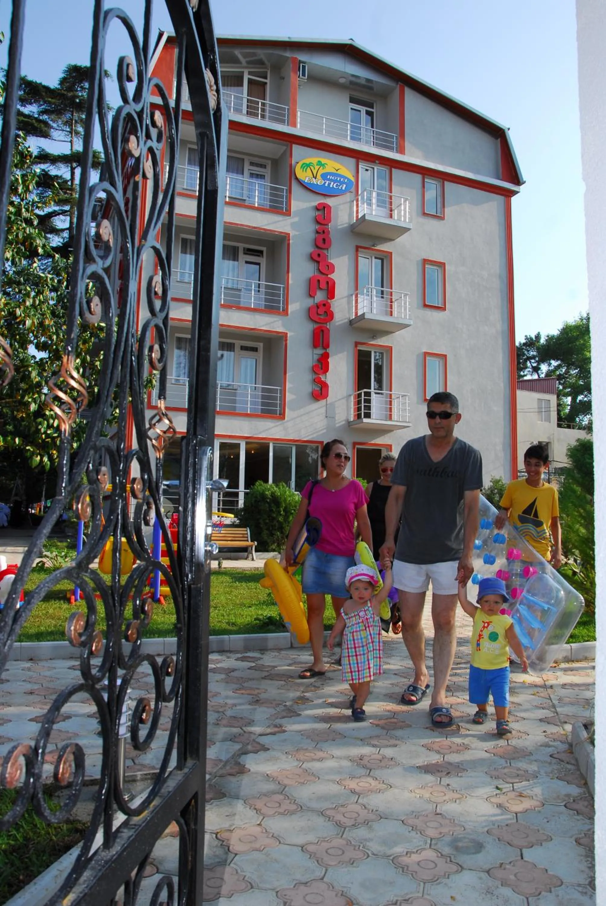 Facade/entrance in Hotel Exotica