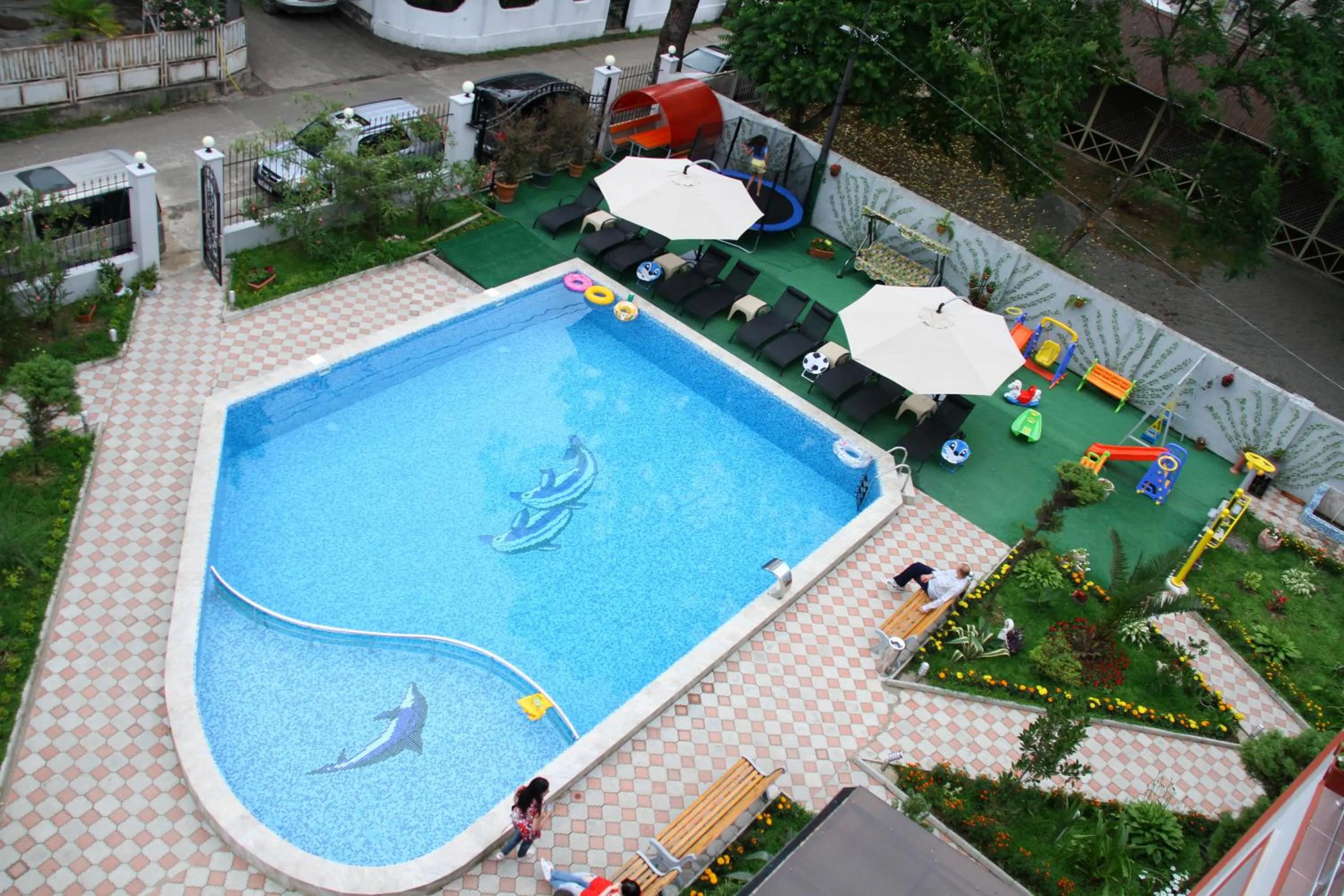 Garden view in Hotel Exotica