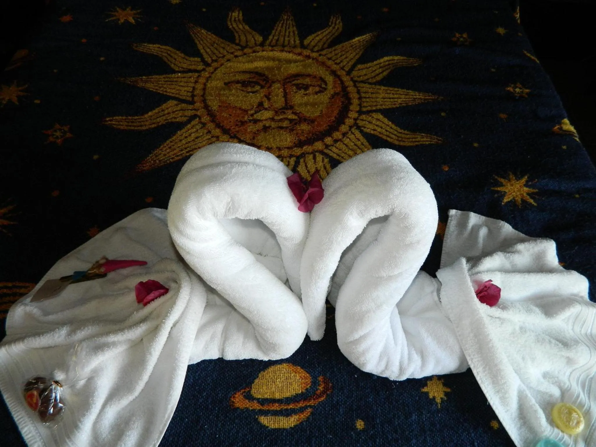 Decorative detail in Pousada Lua e Sol