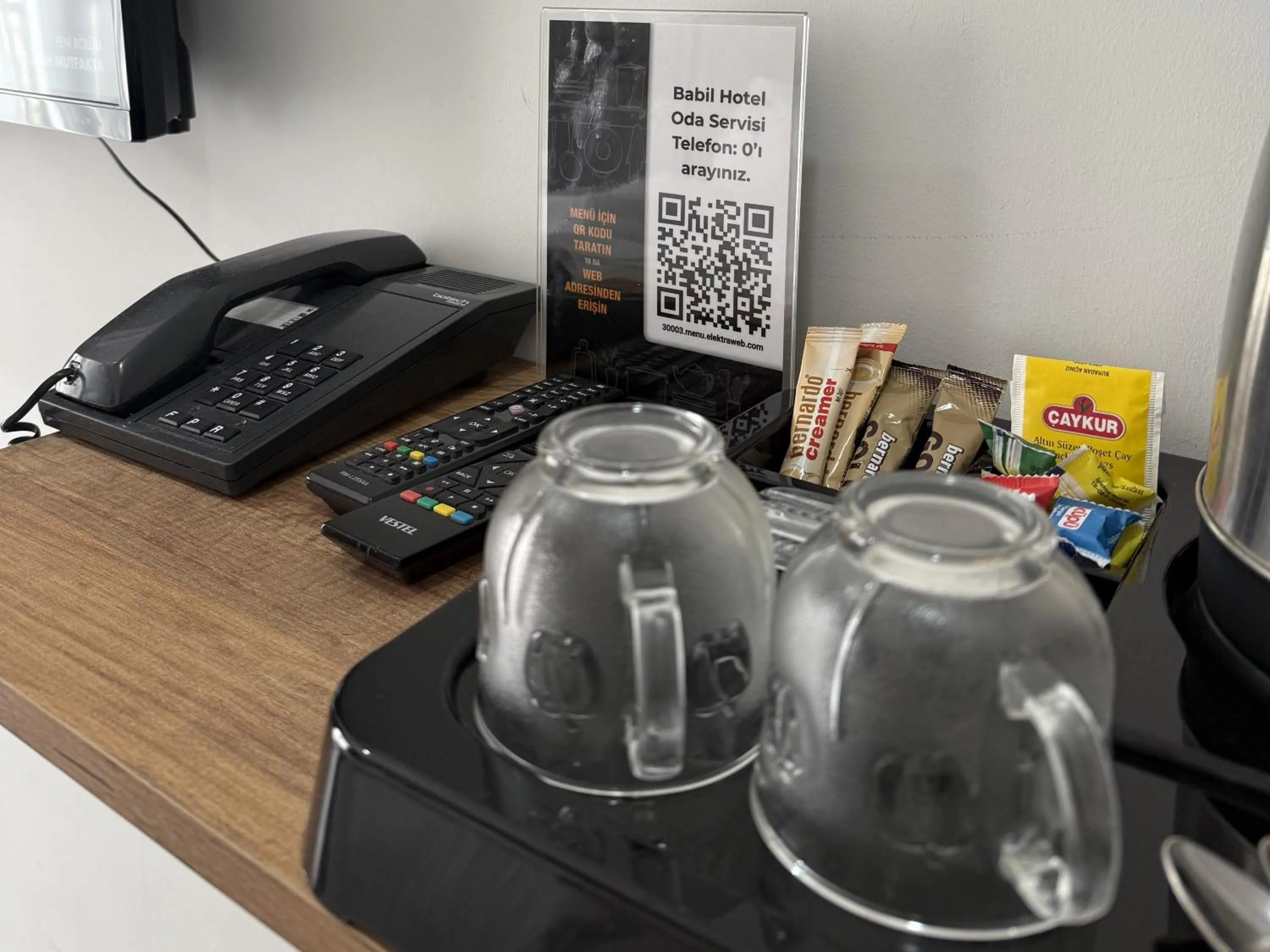 Coffee/tea facilities in Babil Hotel