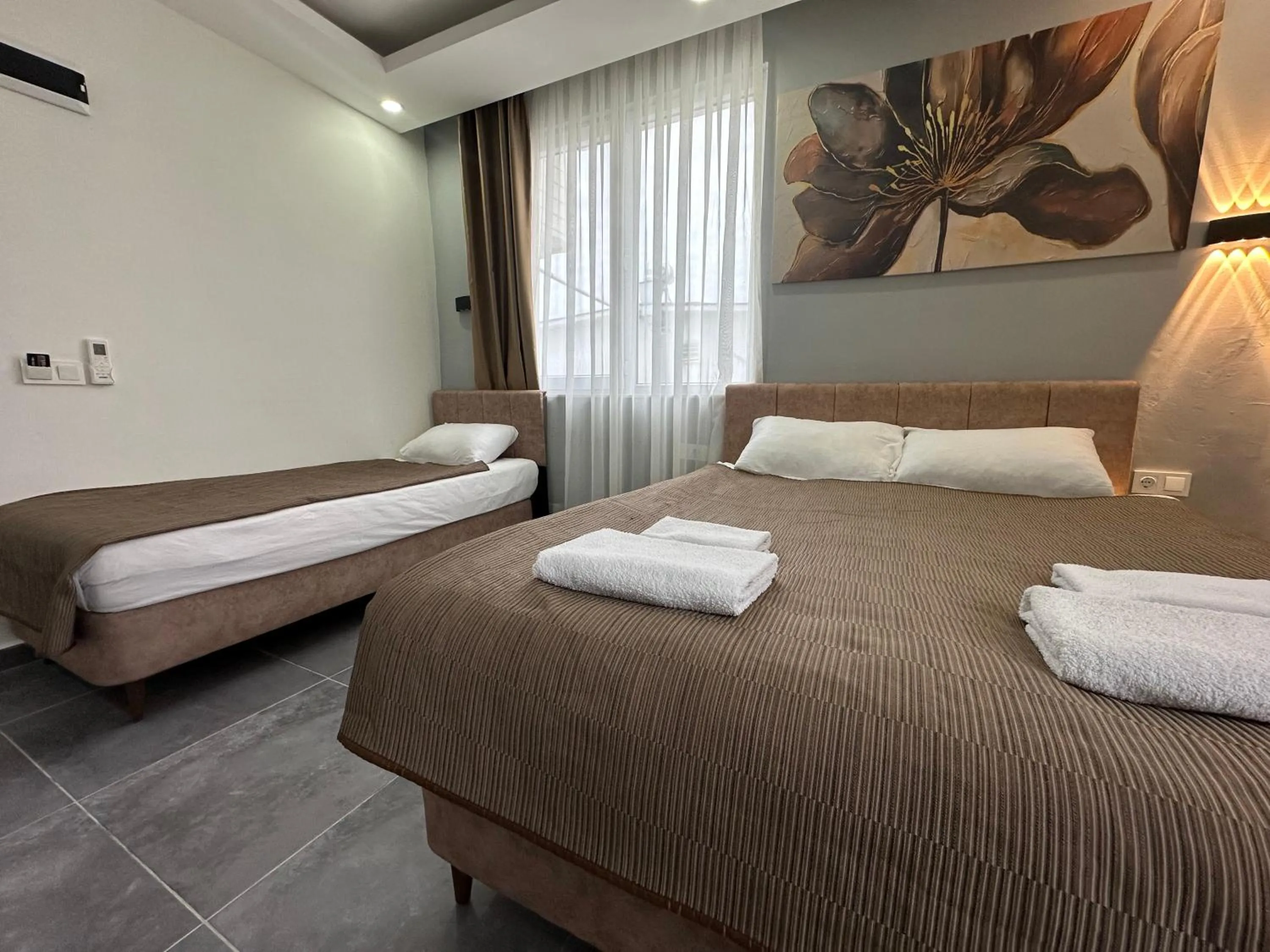 Bed in Babil Hotel