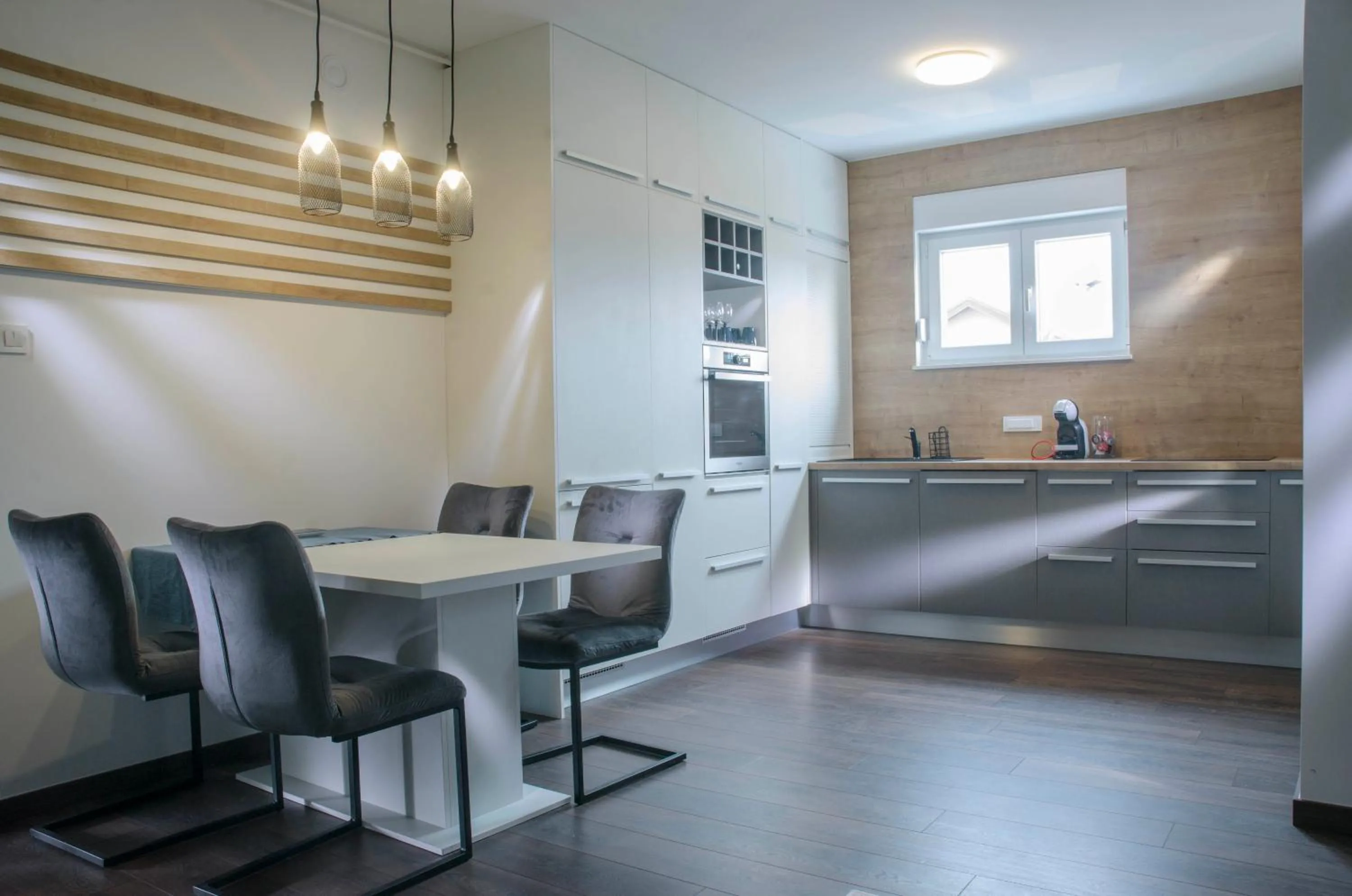 Kitchen or kitchenette in Villa Kap