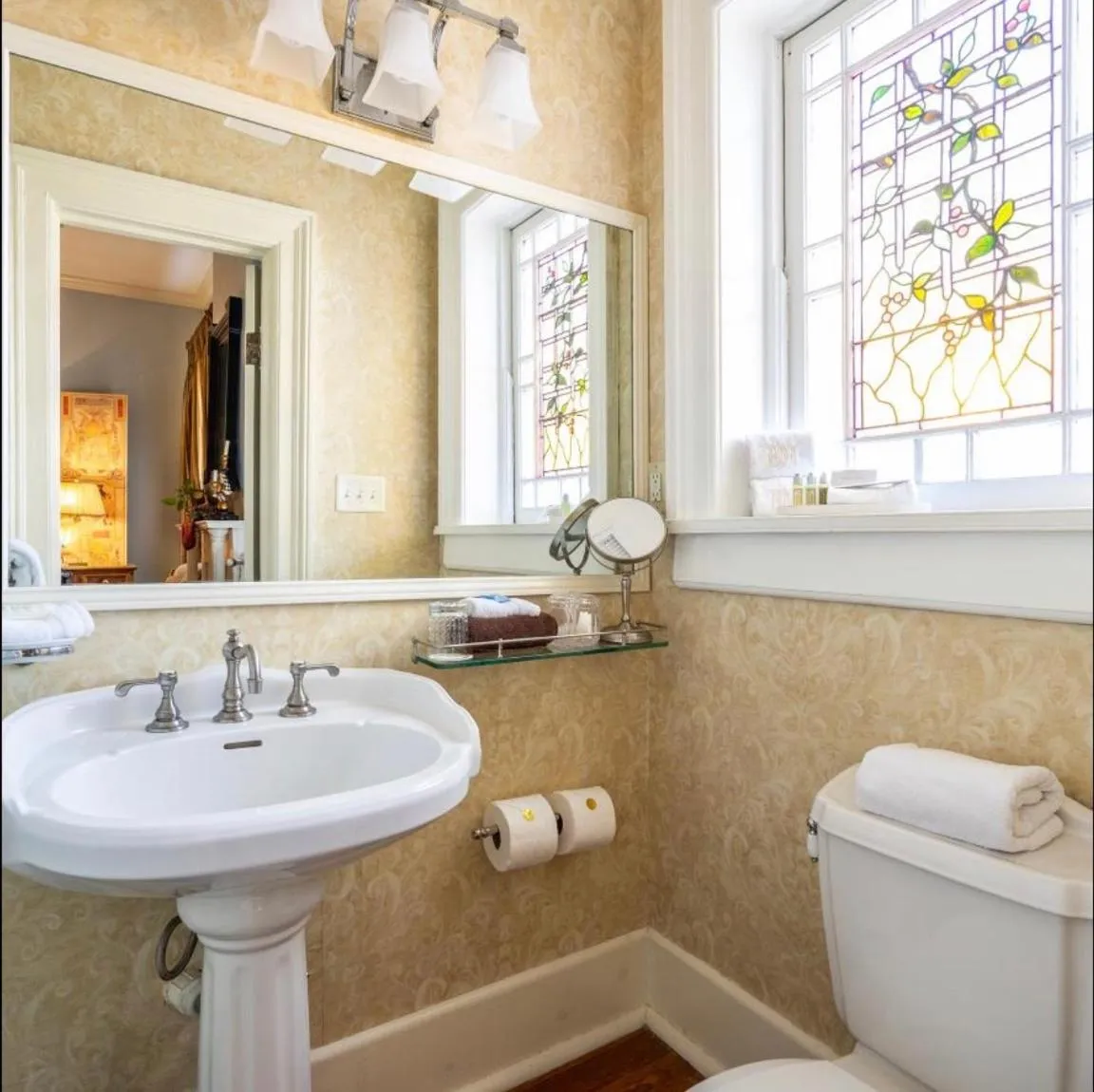 Bathroom in Burke Mansion