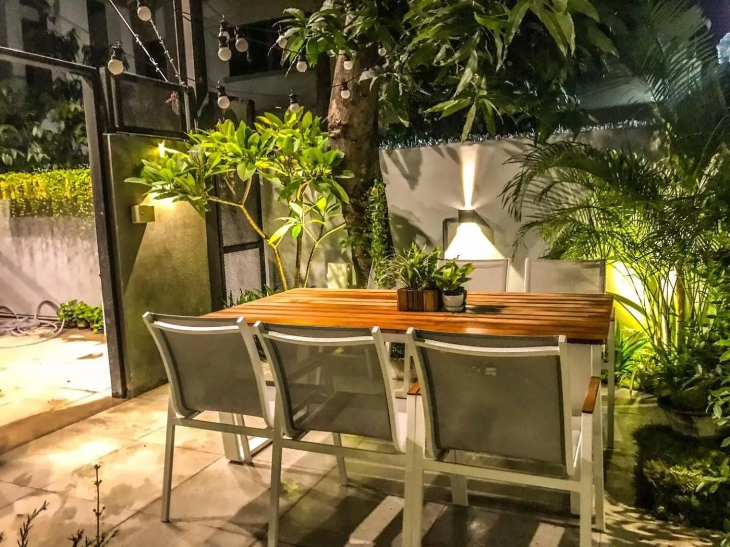 Exclusive access to the whole garden.