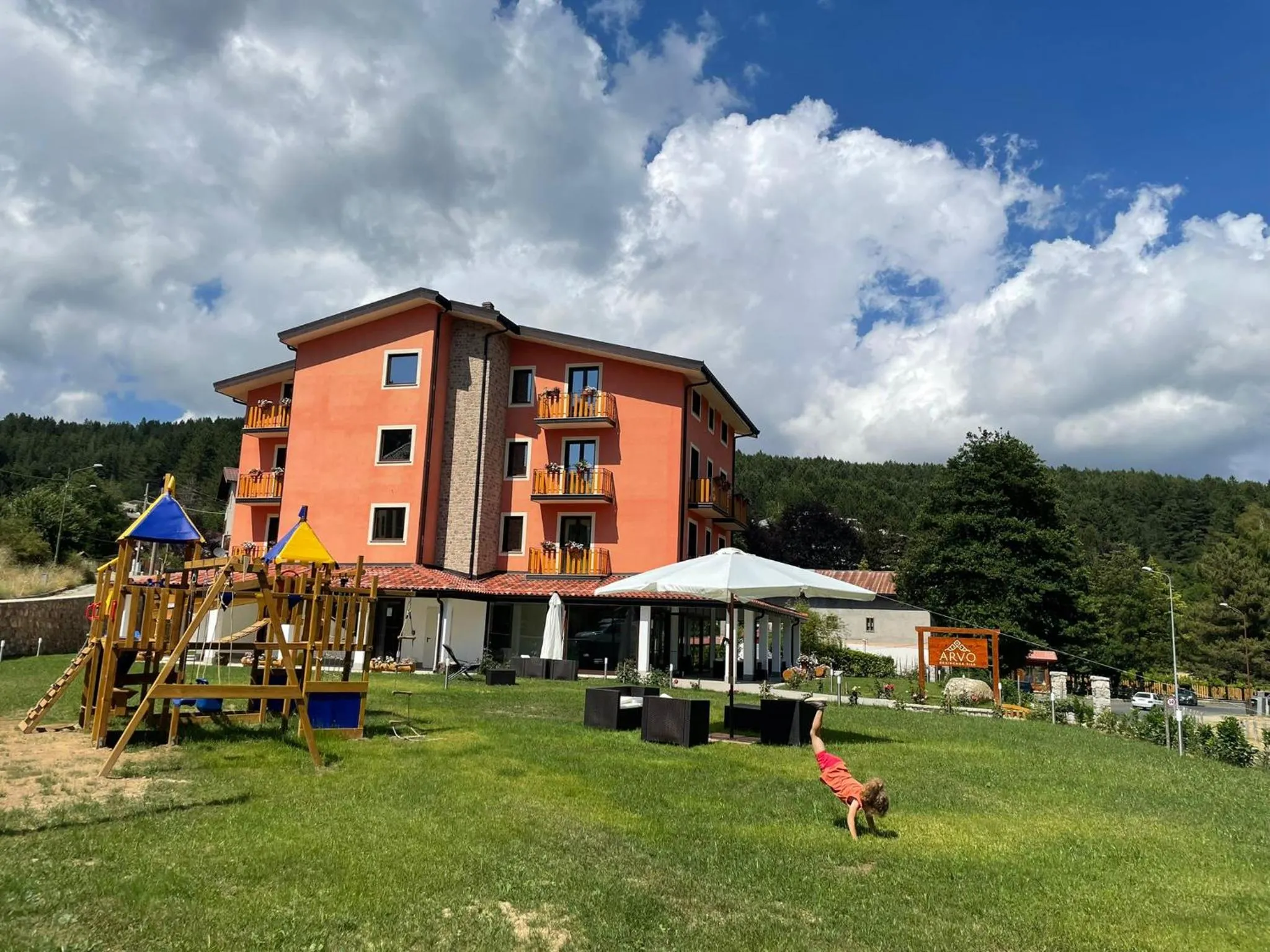 Garden in Arvo Residence Sila Lorica