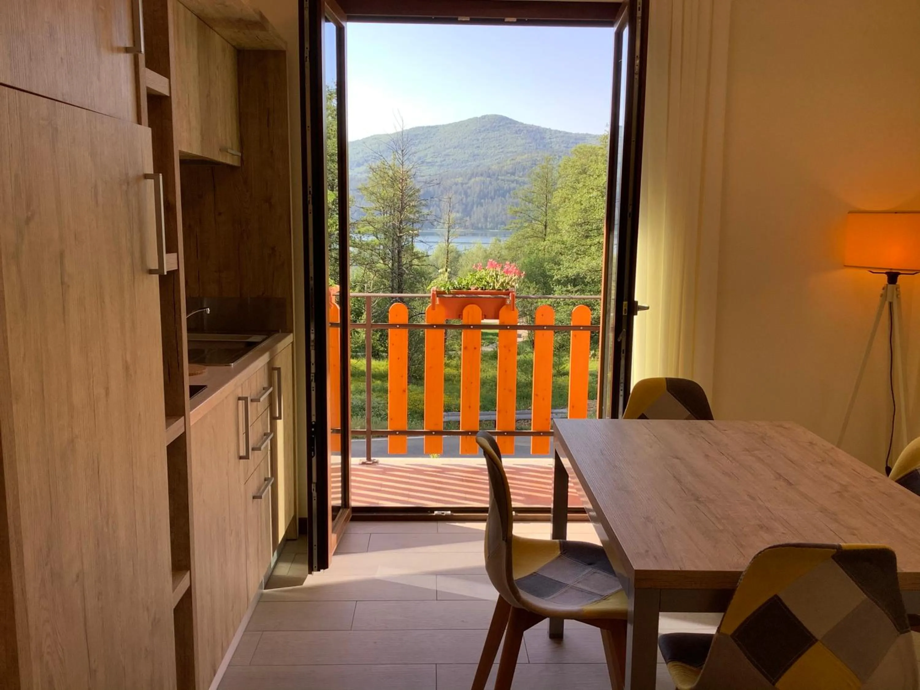 Kitchen or kitchenette in Arvo Residence Sila Lorica