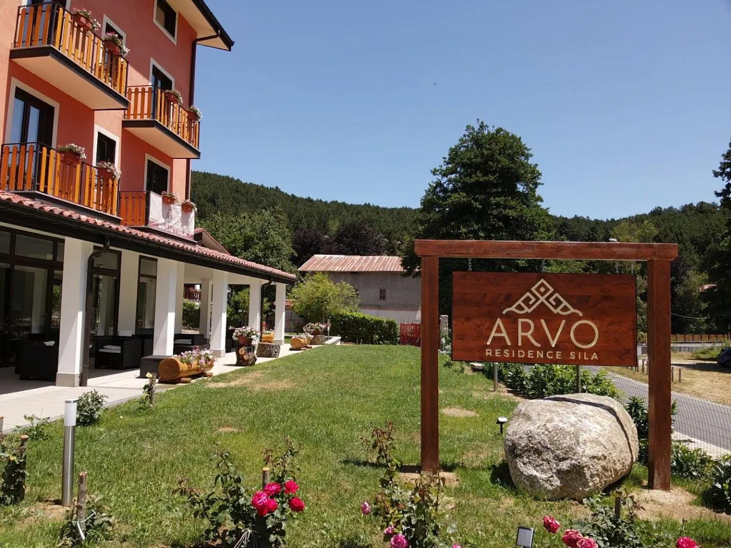 Garden in Arvo Residence Sila Lorica