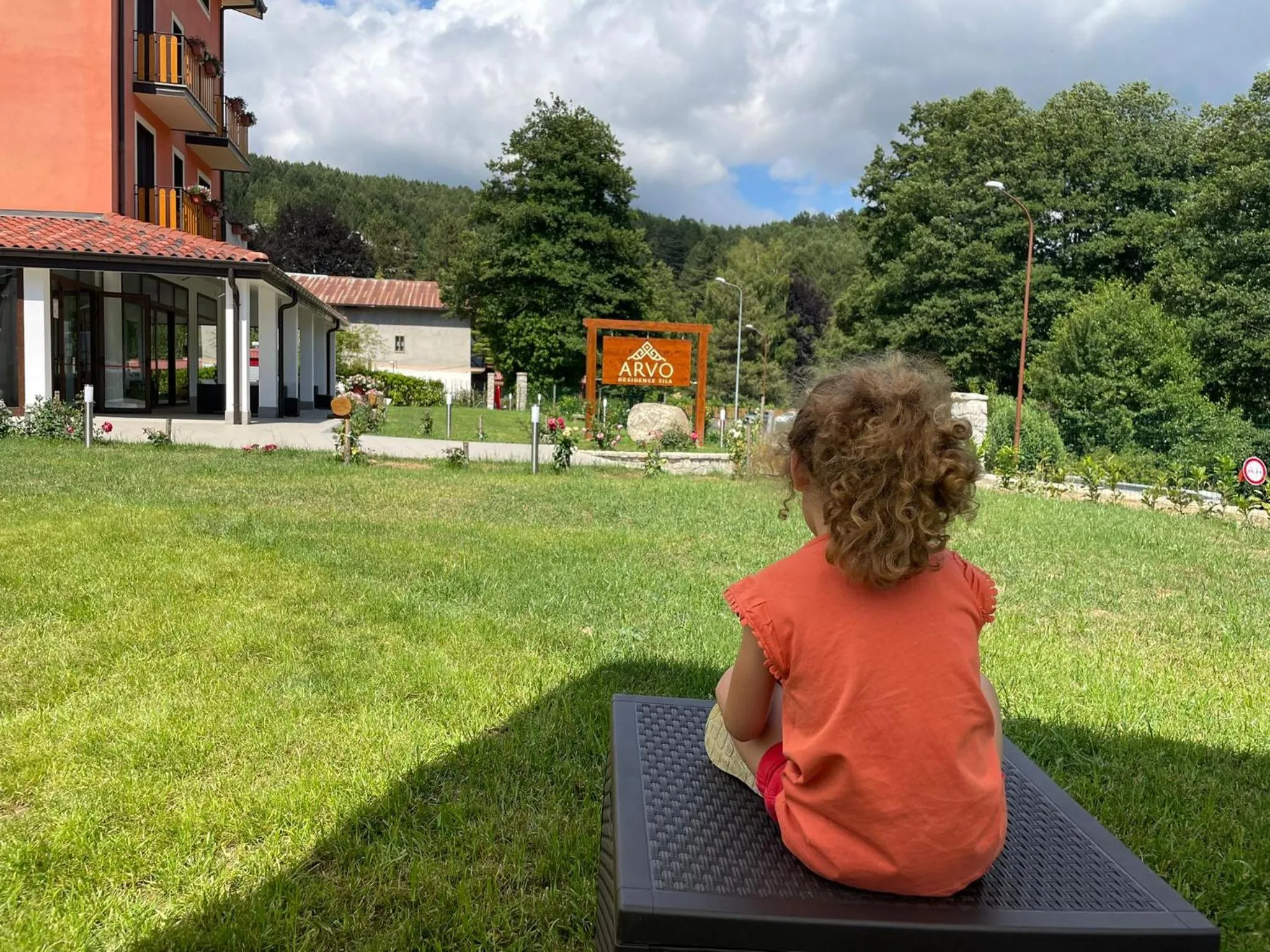 Garden in Arvo Residence Sila Lorica