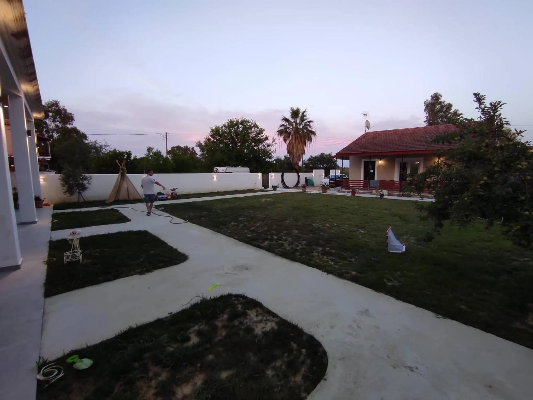 Garden in Victoria's Suites Corfu