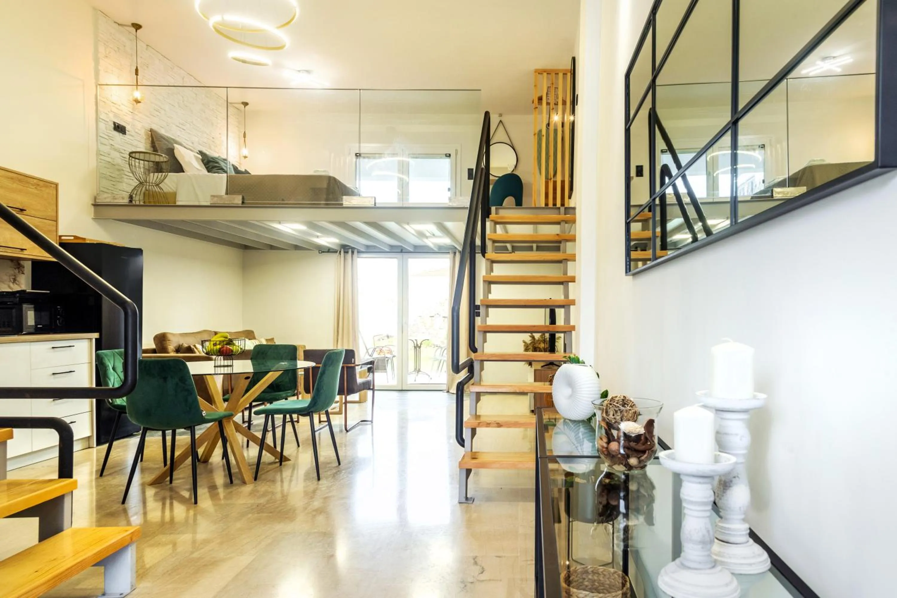 Kitchen or kitchenette in Victoria's Suites Corfu