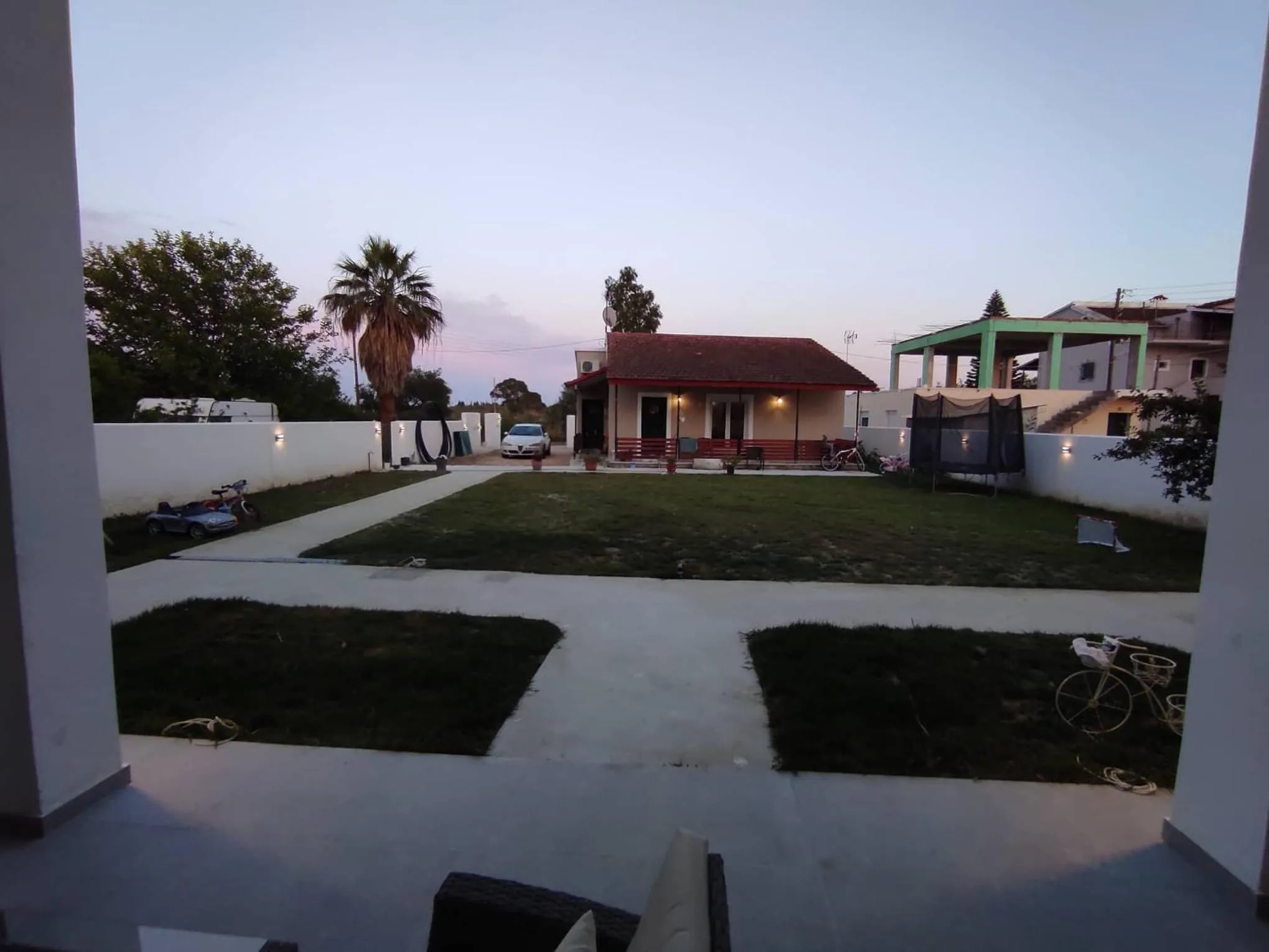 Garden in Victoria's Suites Corfu