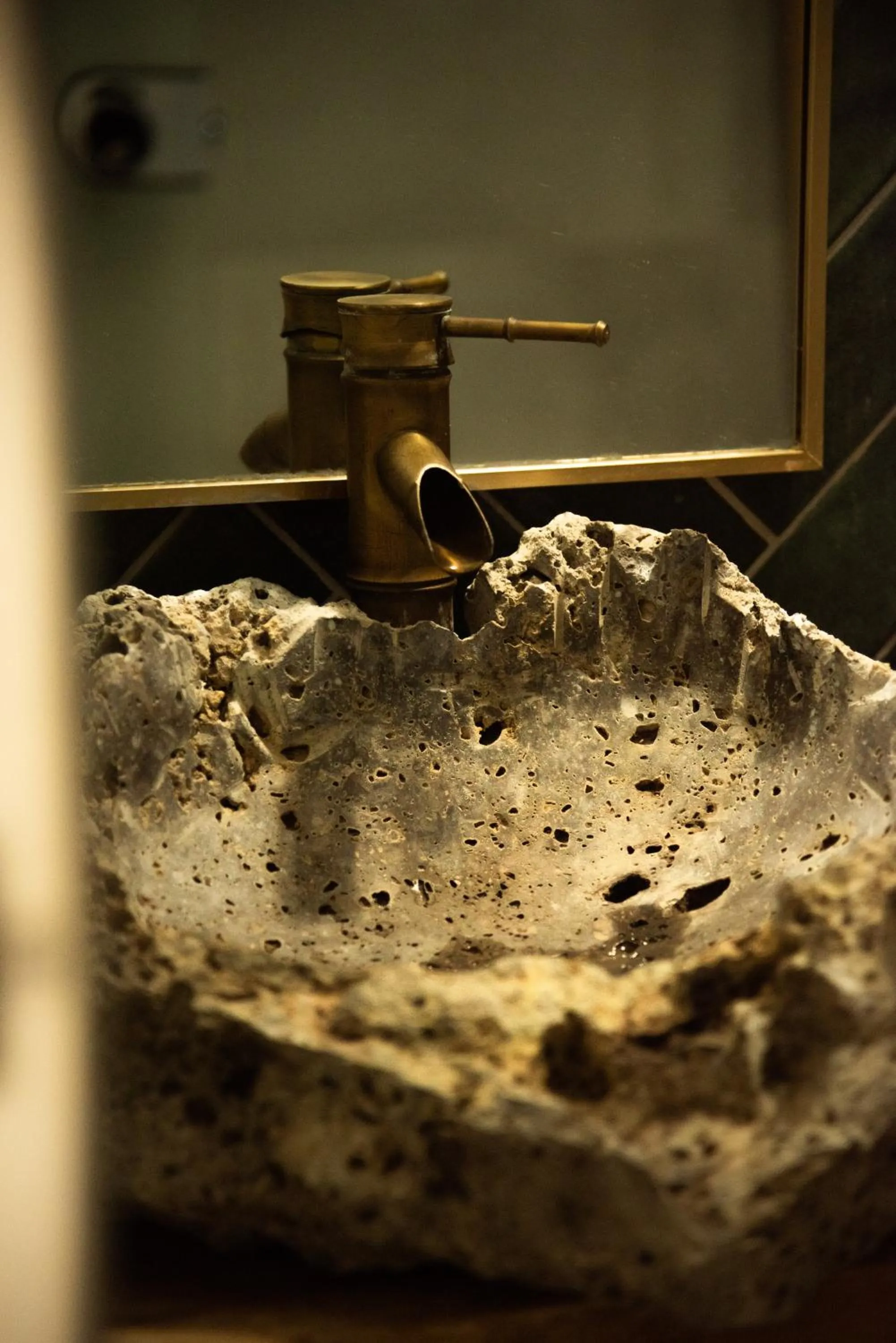 Decorative detail in Victoria's Suites Corfu