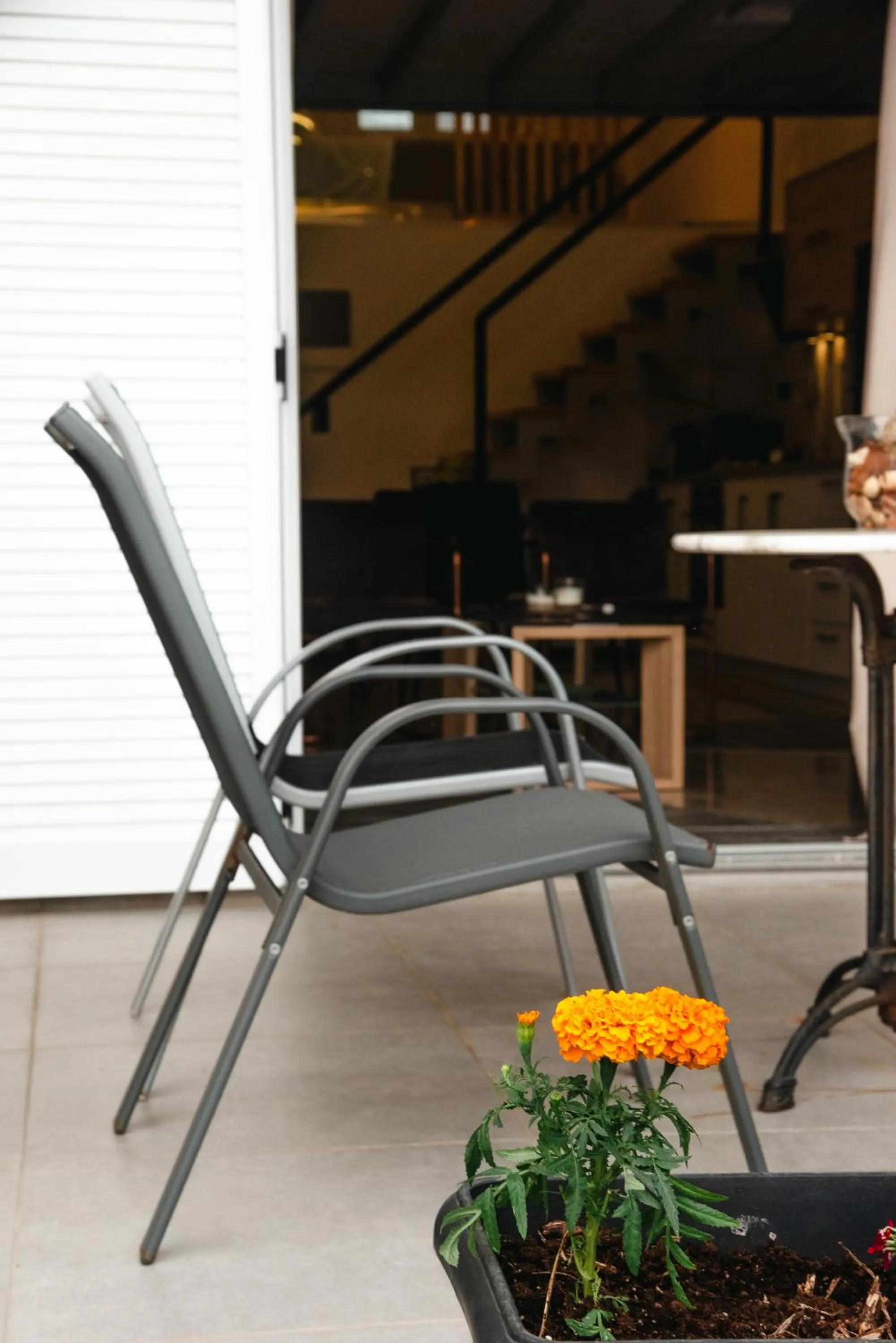 Seating area in Victoria's Suites Corfu