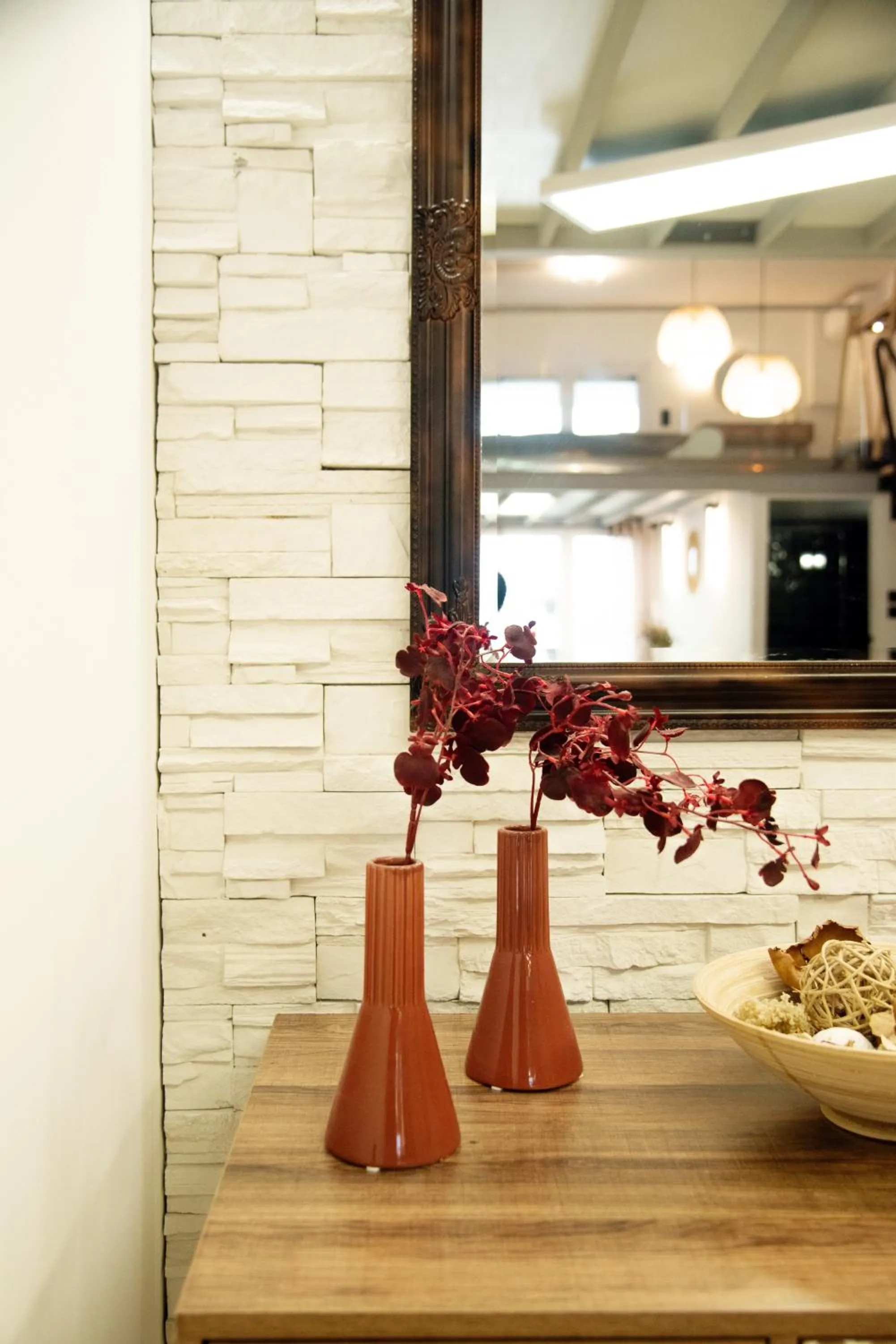 Decorative detail in Victoria's Suites Corfu