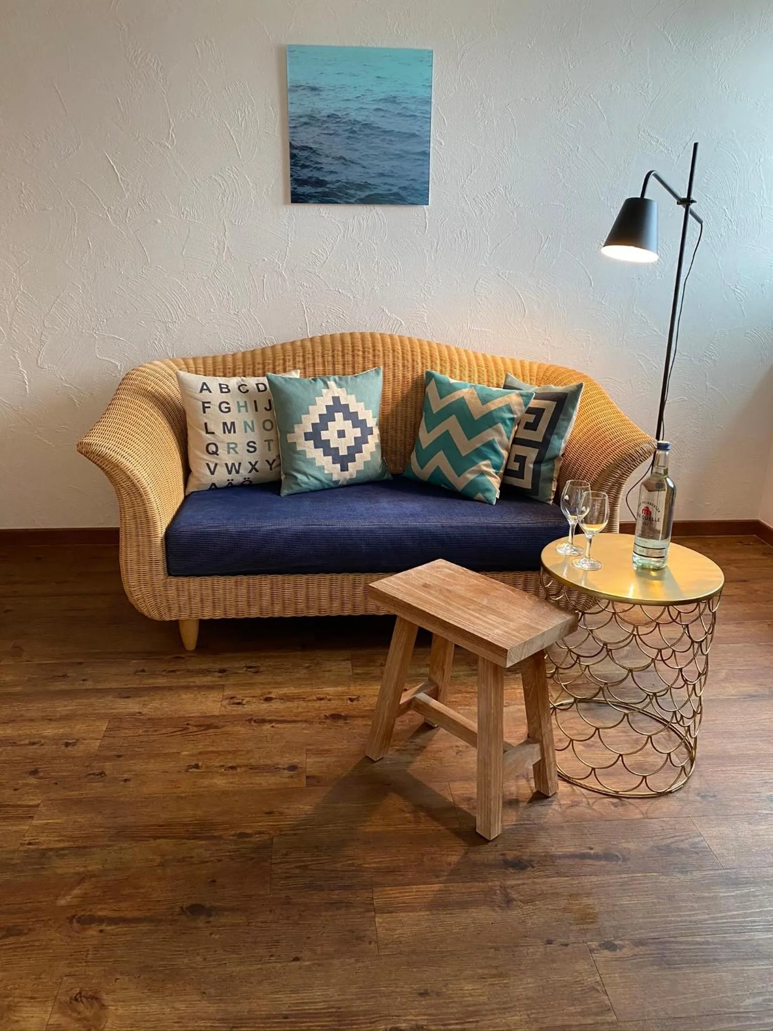 Seating area in Hotel Strandhus