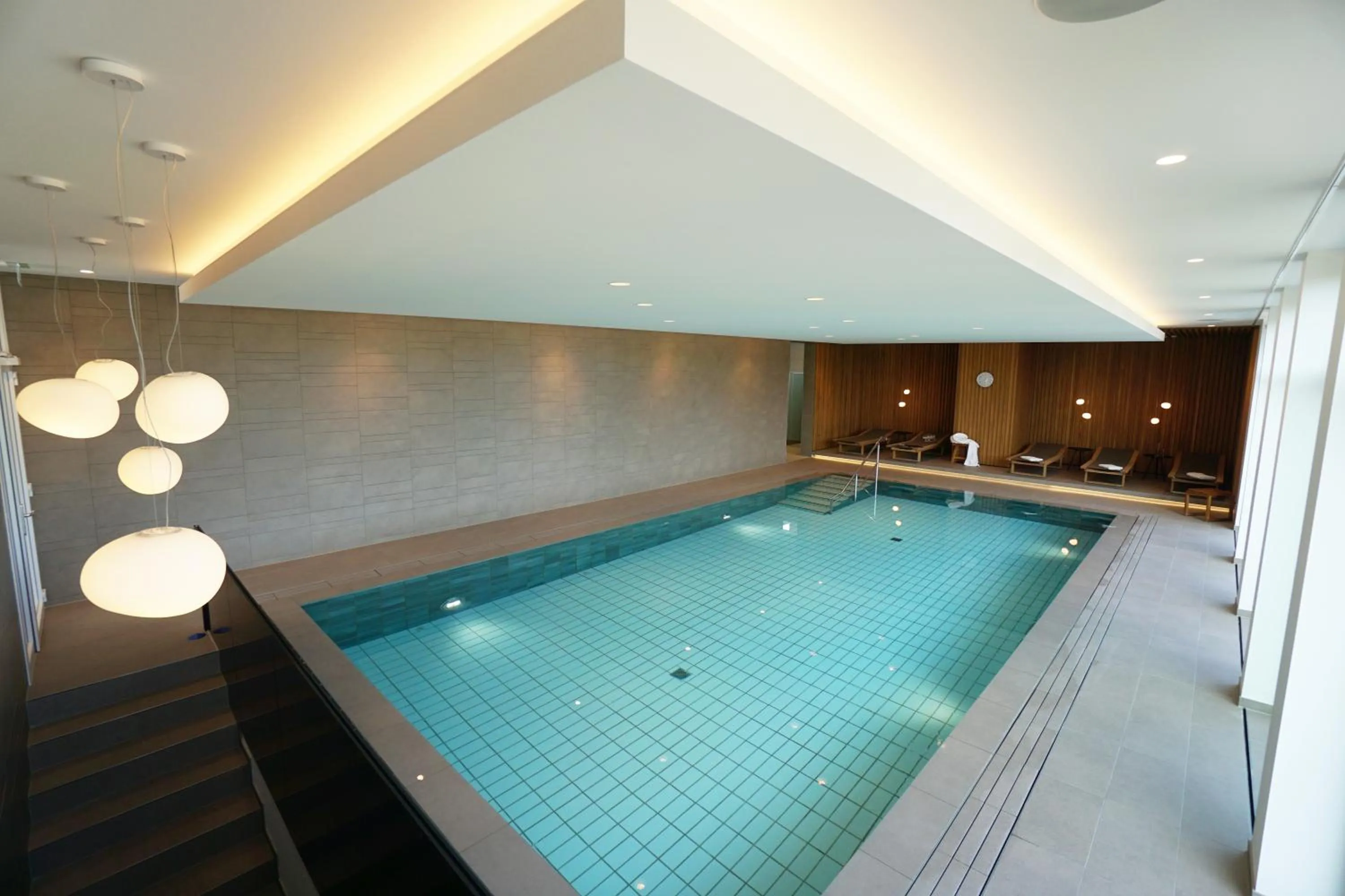 Swimming pool in Hotel Strandhus