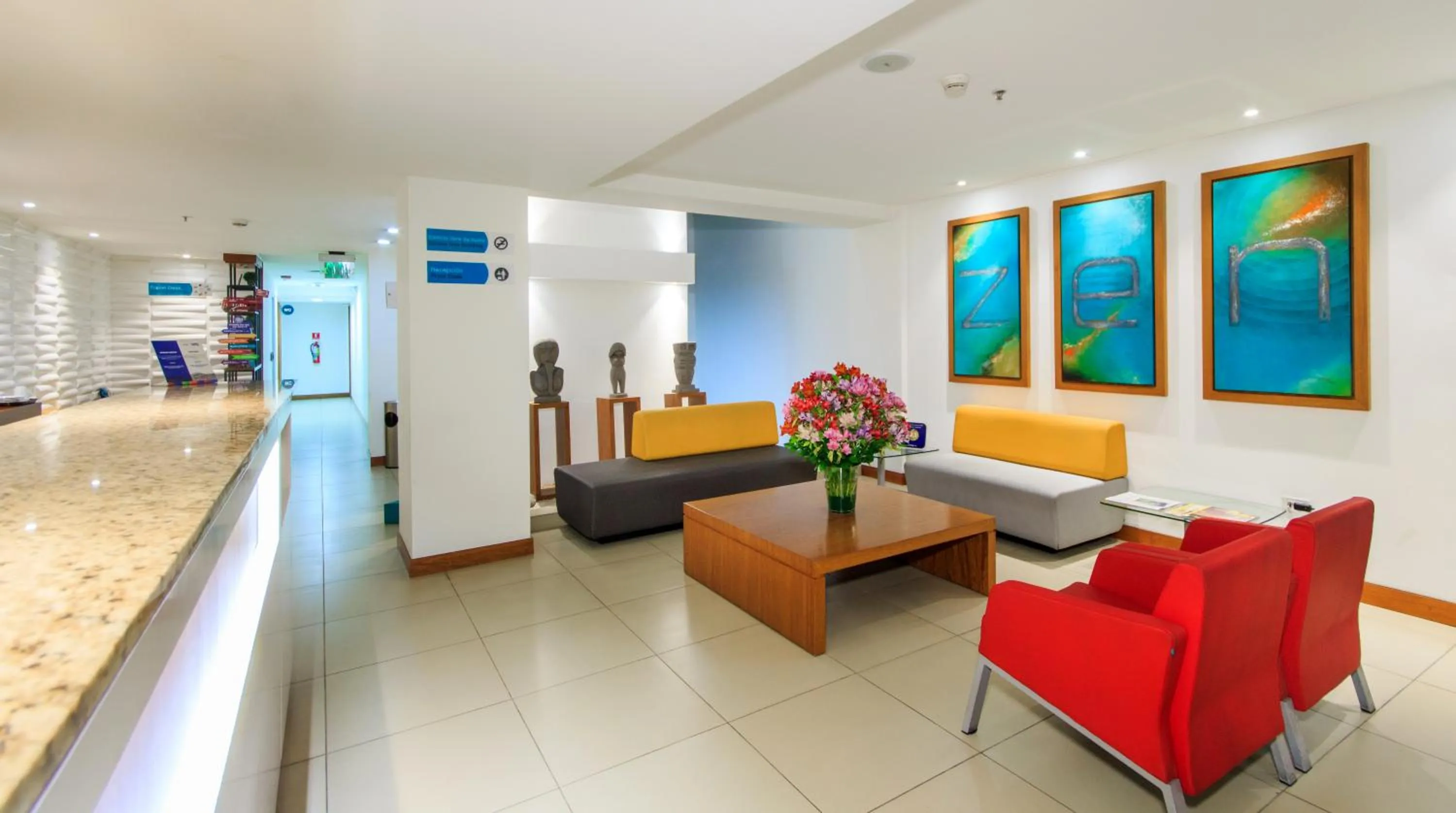 Lobby or reception in ZEN Hotel