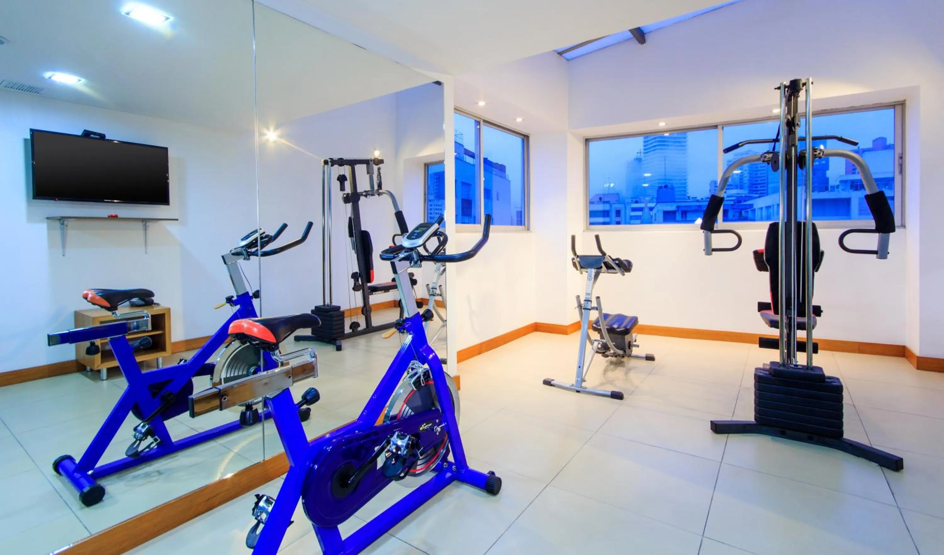 Fitness centre/facilities in ZEN Hotel