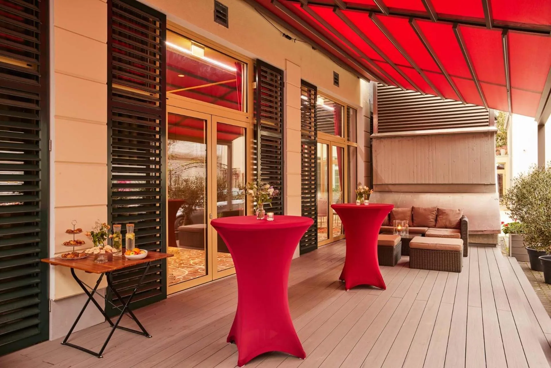 Balcony/Terrace in Classic Hotel Harmonie