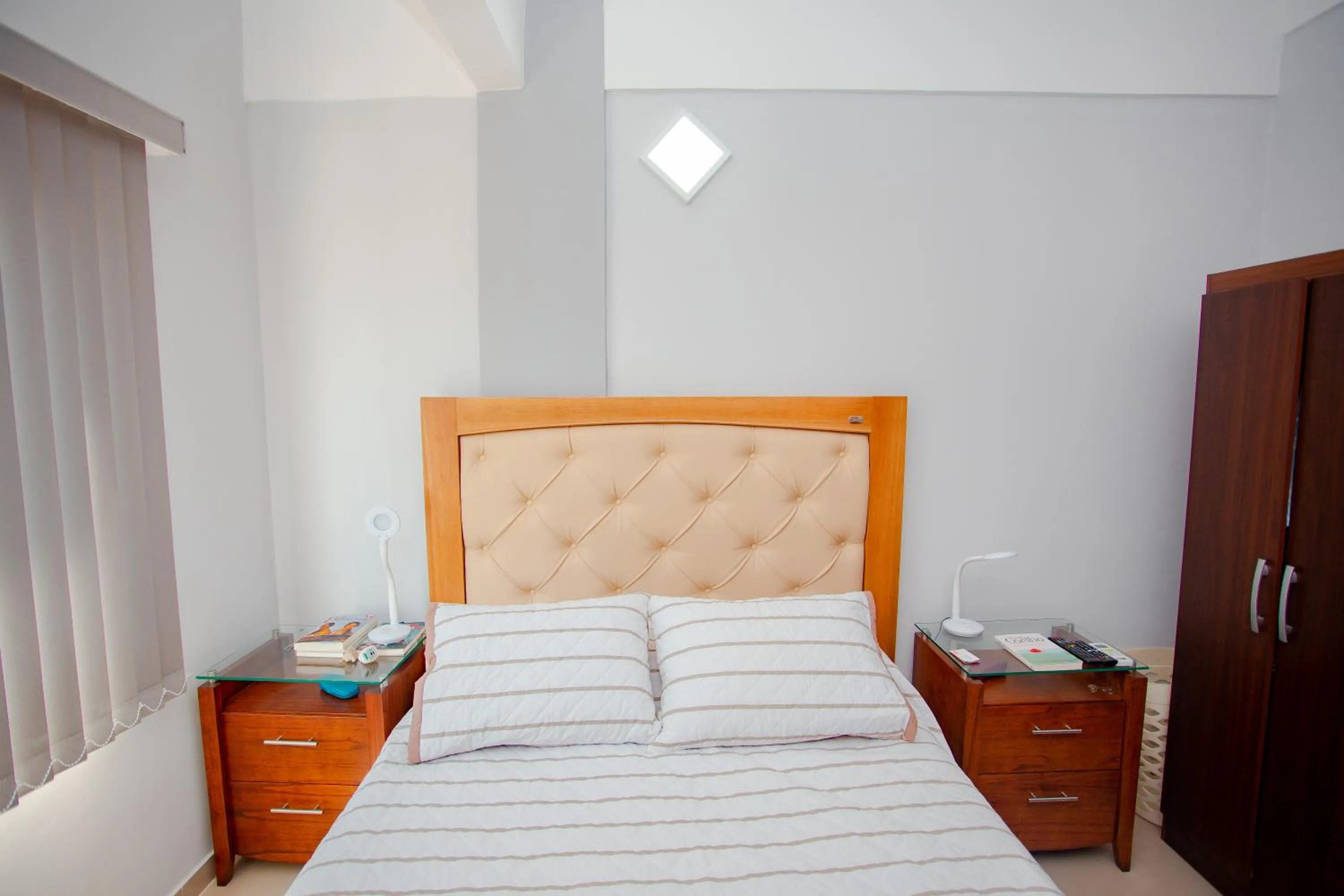 Bedroom, Bed in Asuncion Soho - Departamentos