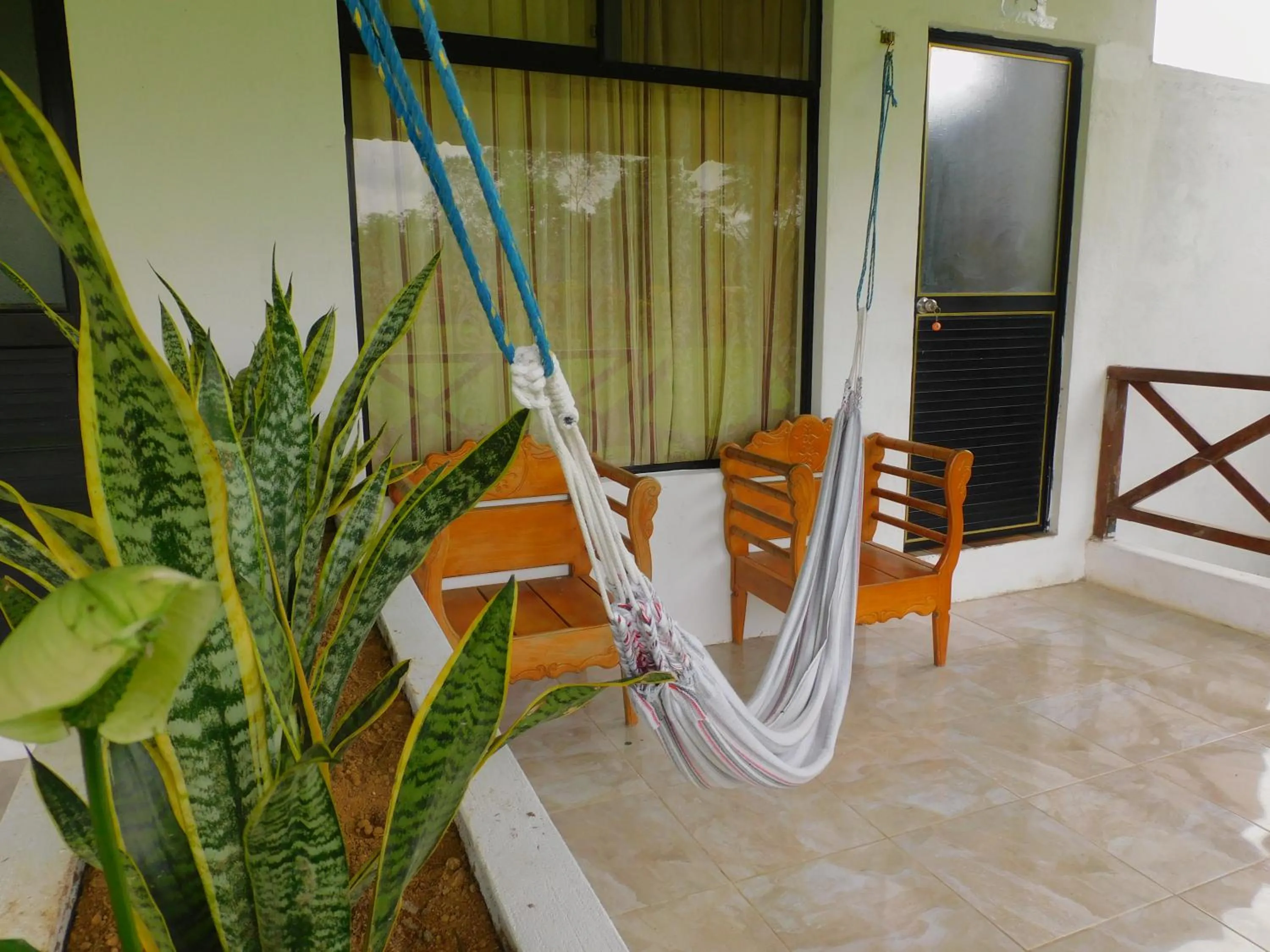 Patio in Puerto Quito Lodge